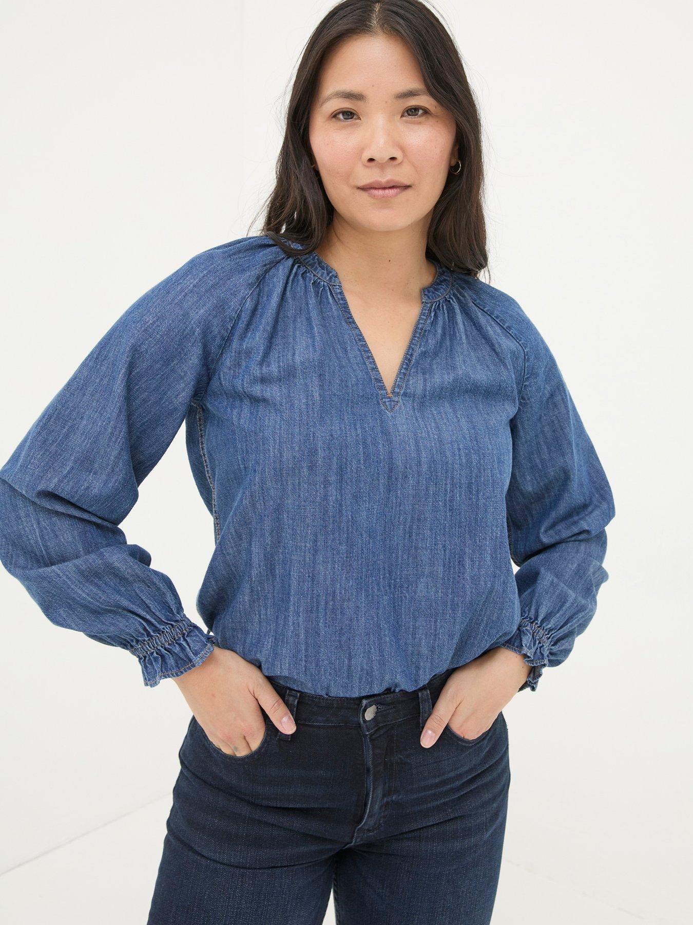 fatface-pacey-denim-blouse-blue