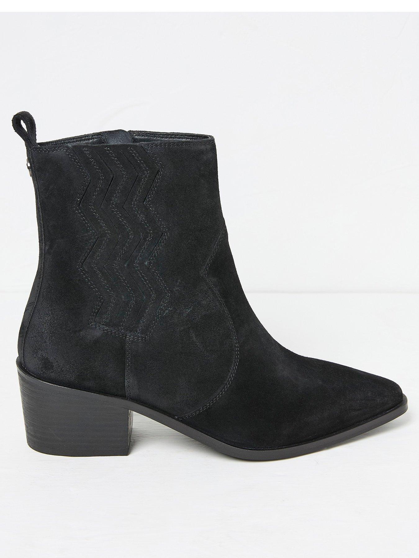 fatface-drea-suede-ankle-western-boots-black