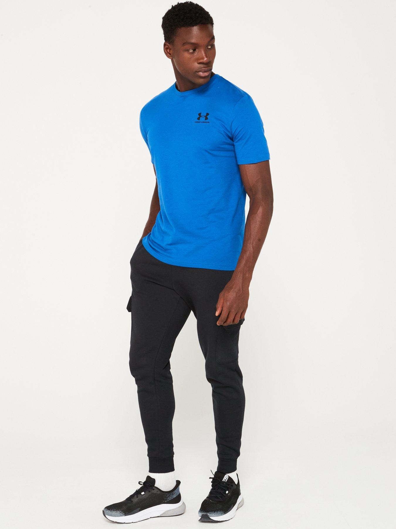 under-armour-mens-training-sportstyle-left-chest-logo-t-shirt-blueback