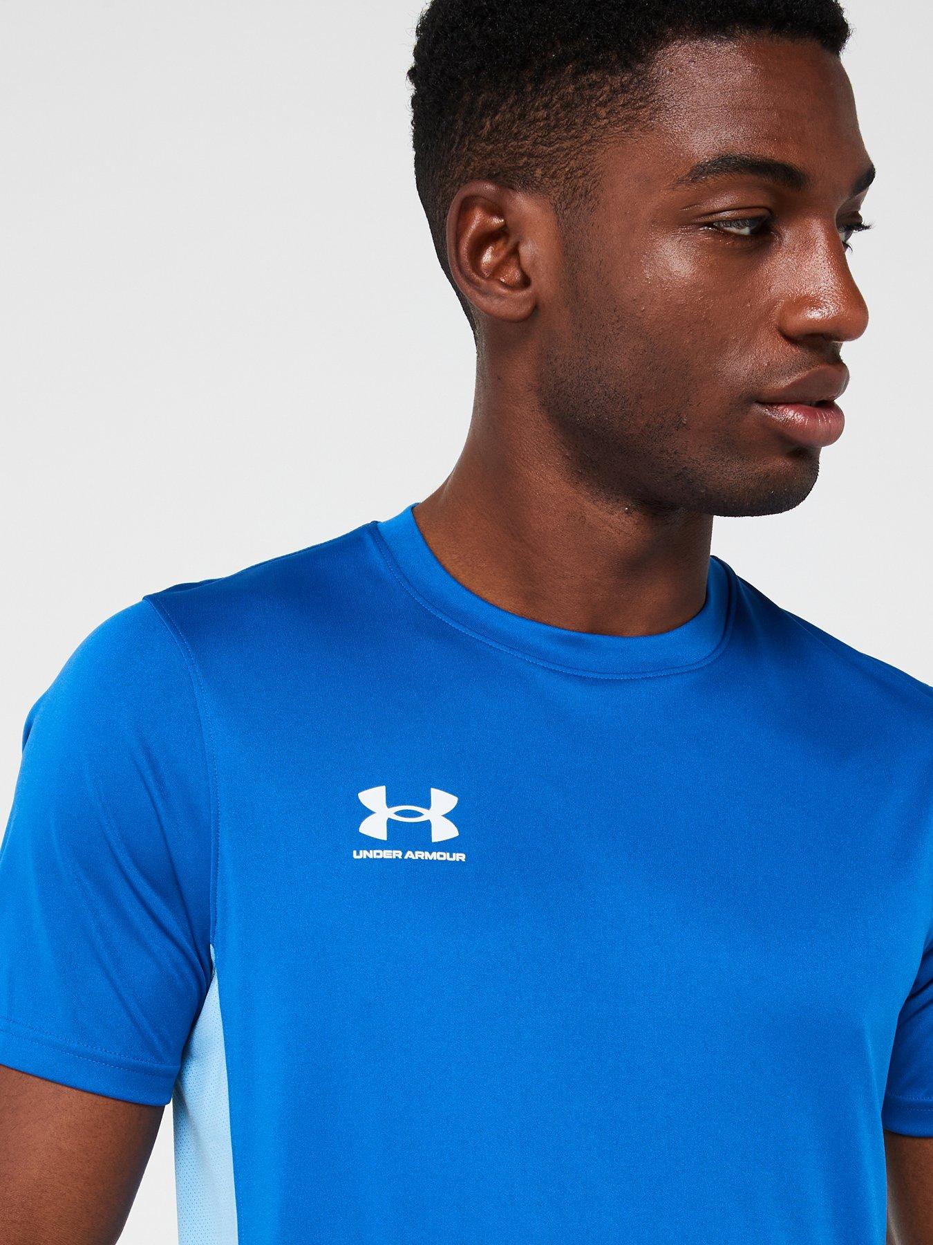 under-armour-mens-football-challenger-training-t-shirt-blueoutfit