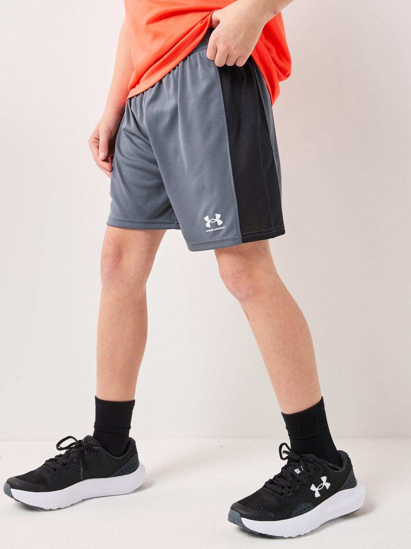 under-armour-boys-football-challenger-knit-shorts-grey