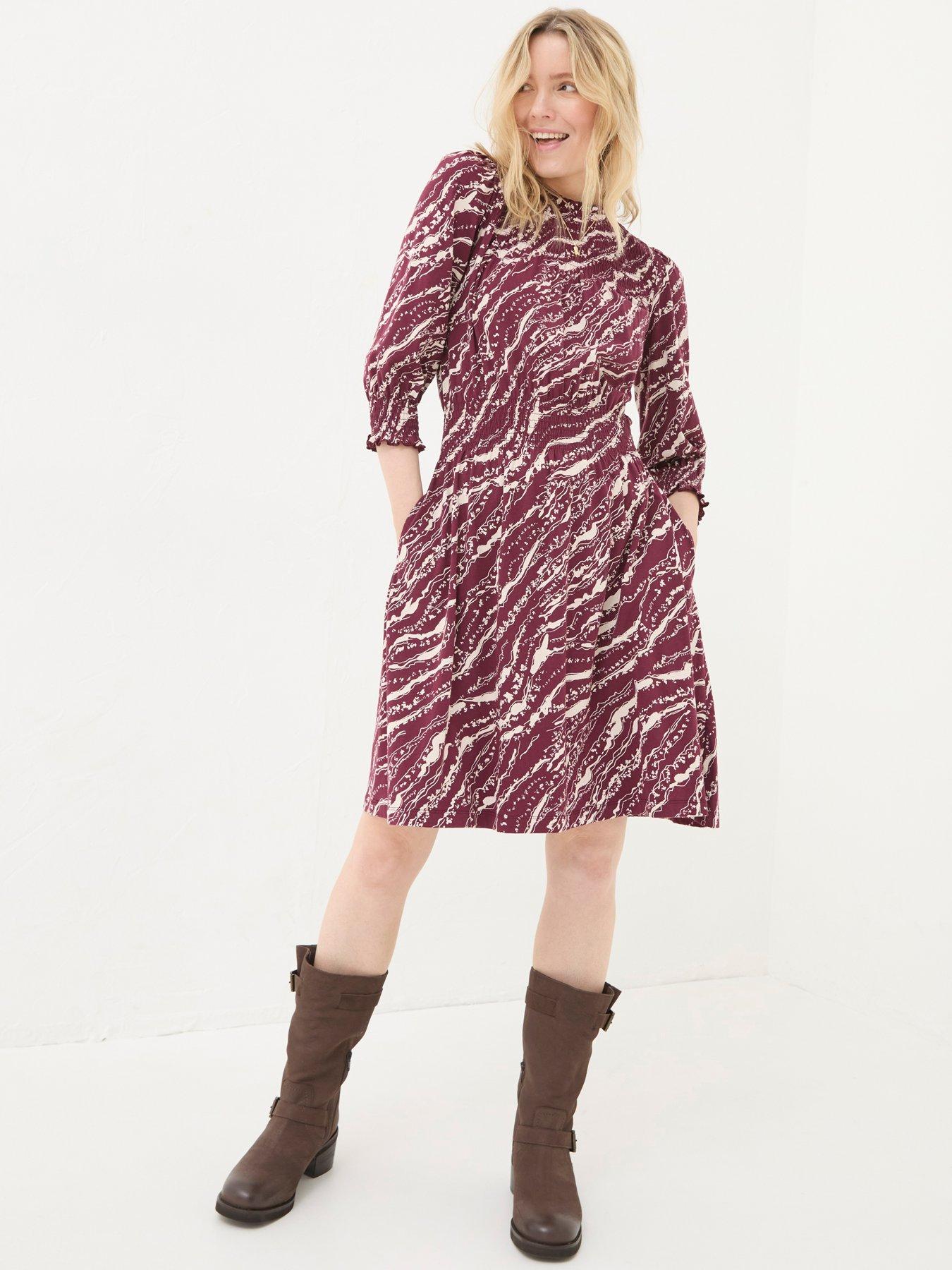 fatface-krishan-wild-terrain-jersey-dress-red