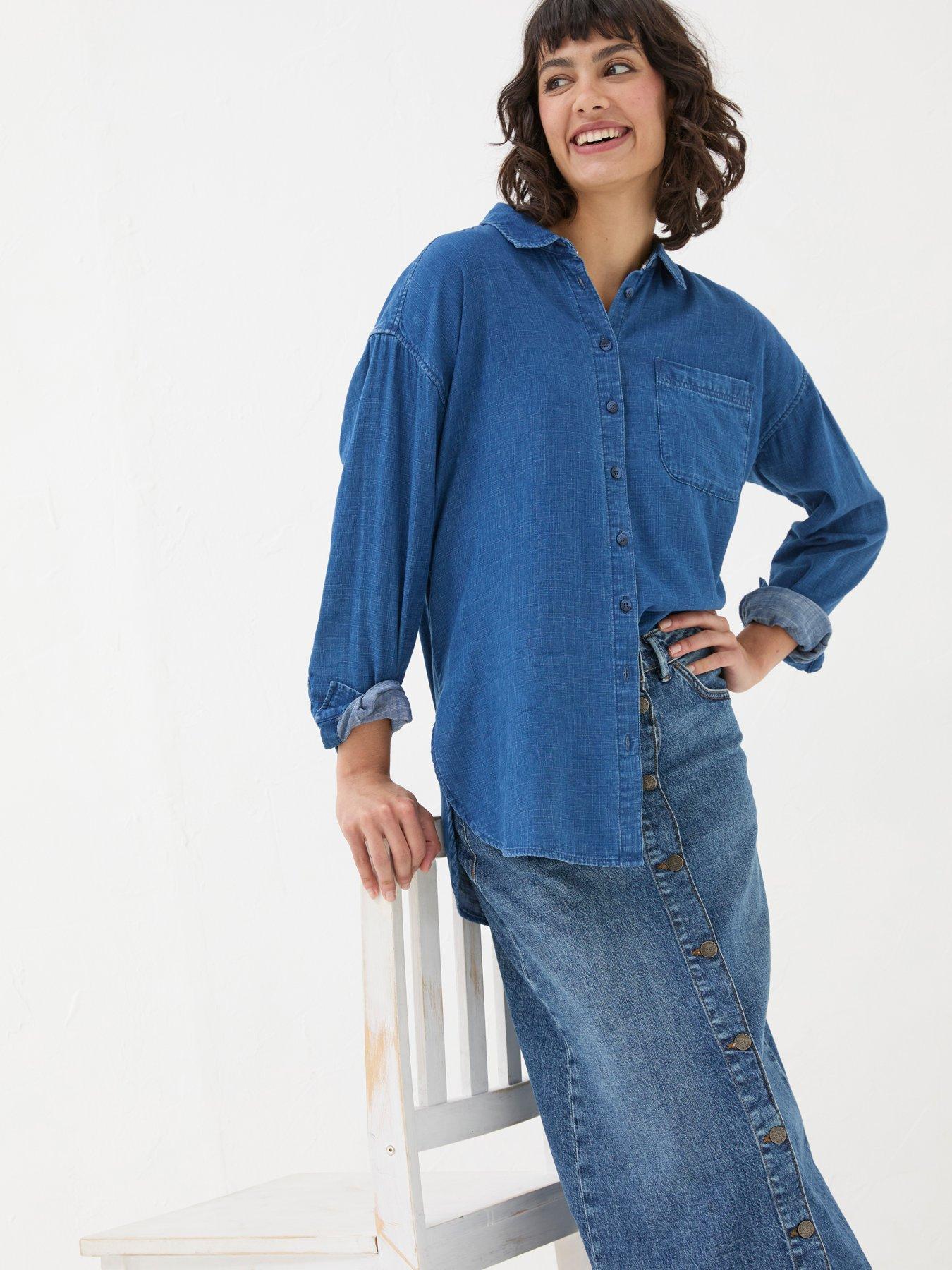 fatface-carolin-denim-shirt-blue