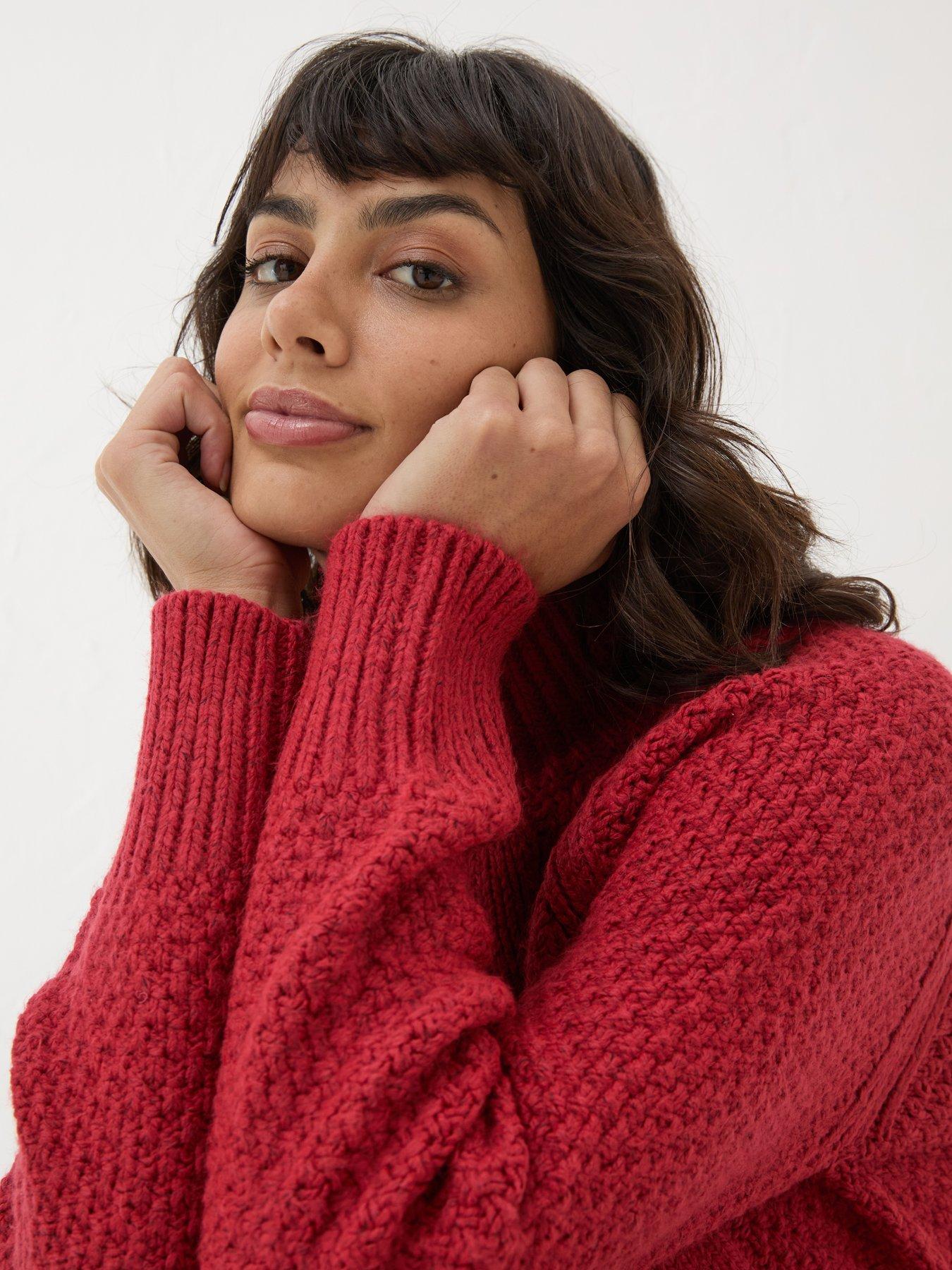 fatface-cali-cable-jumper-reddetail