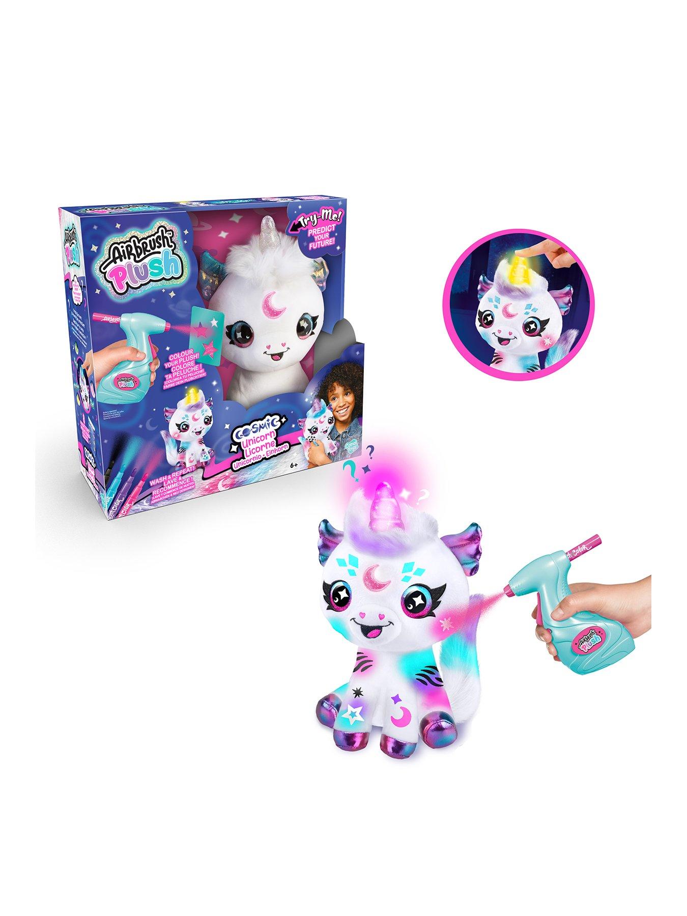 Airbrush Plush Airbrush Plush Light-Up Cosmic Unicorn