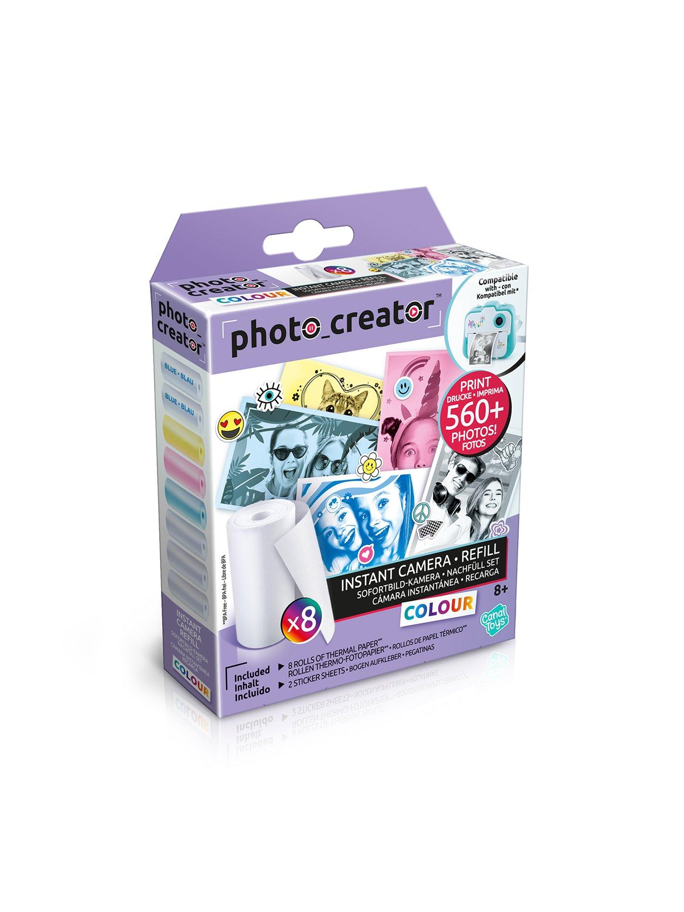 Image 2 of 4 of Photo Creator Instant Print Camera Colour Refill Pack (8 pack)