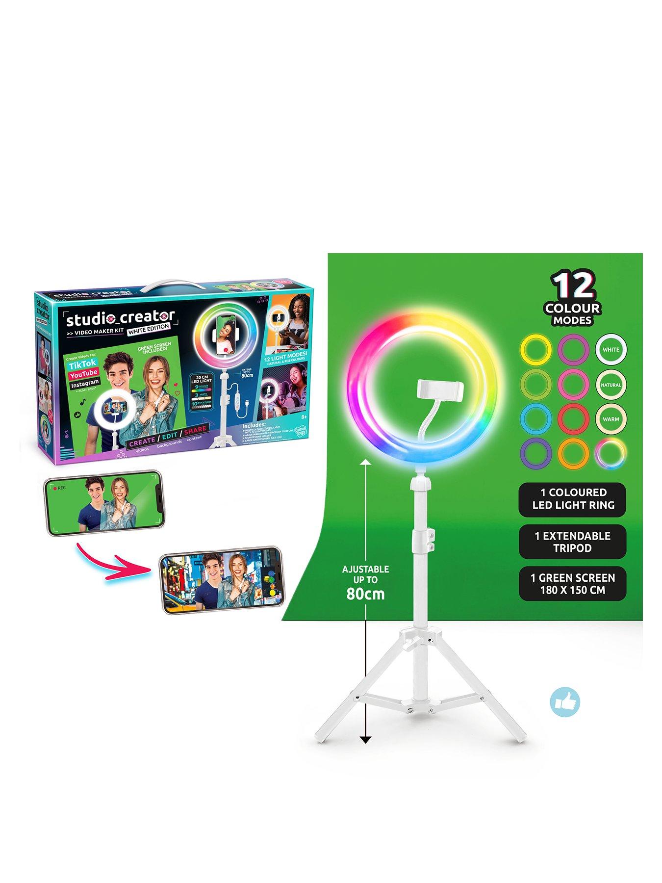 Image 1 of 8 of Studio Creator Video Maker Kit White Edition