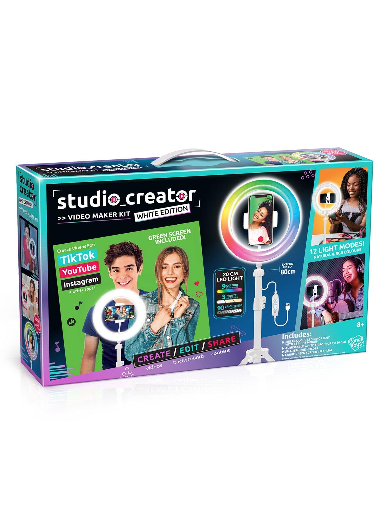Image 2 of 8 of Studio Creator Video Maker Kit White Edition