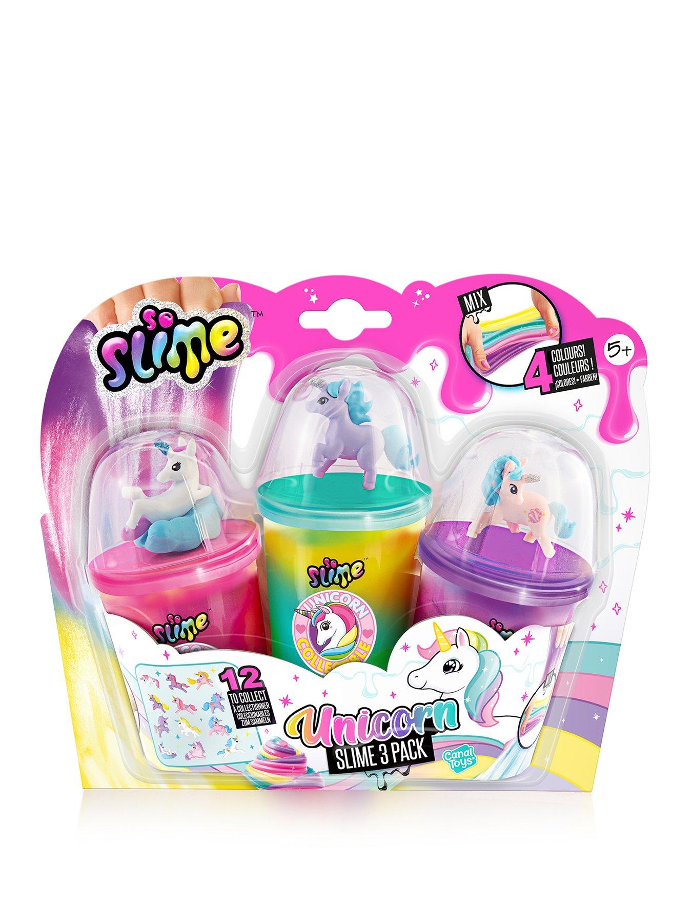 undefined So Slime Collectible Slime Unicorn (3 Pack)