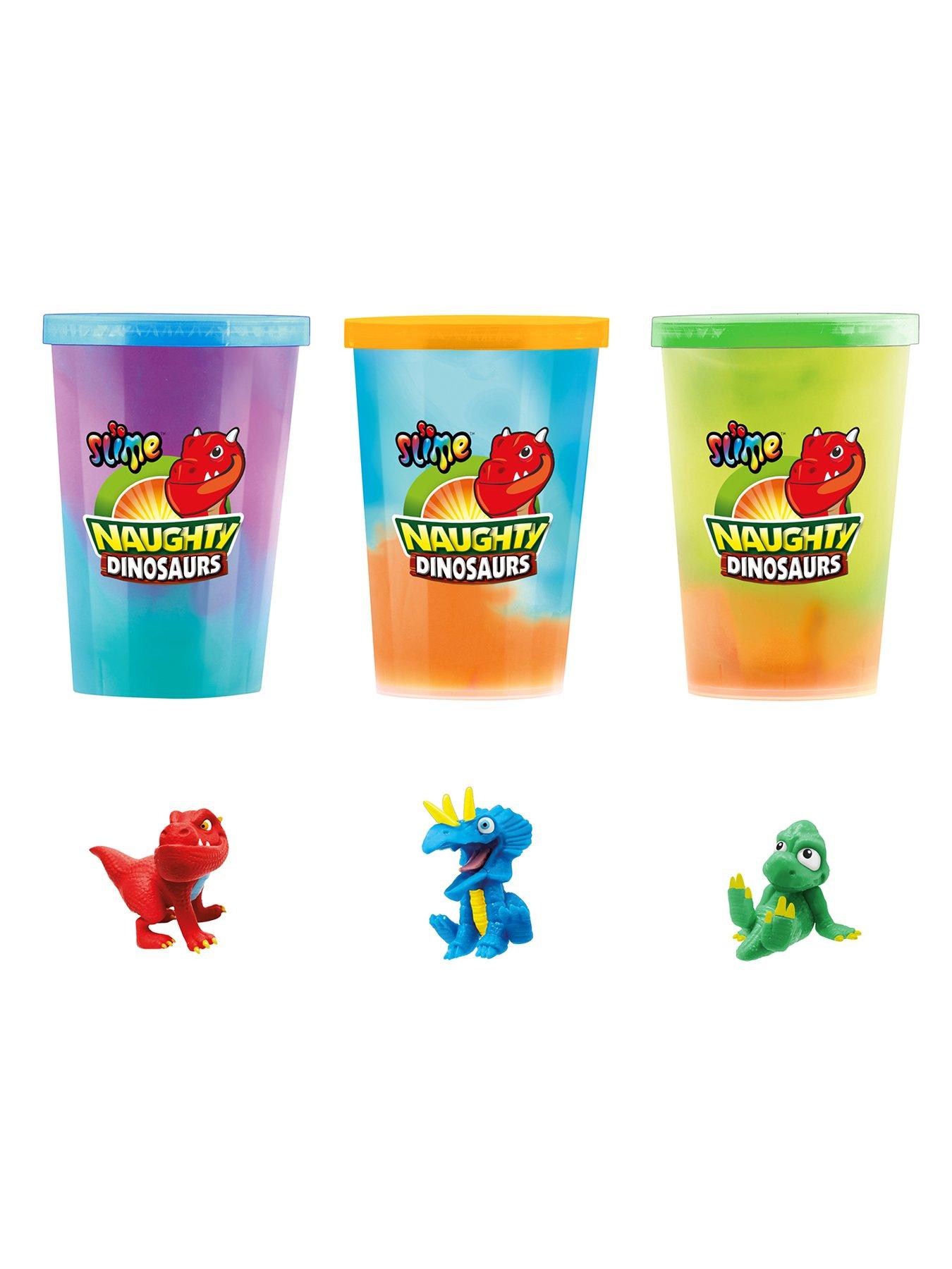 Image 2 of 6 of So Slime So Slime Collectible Slime Dino (3 Pack)