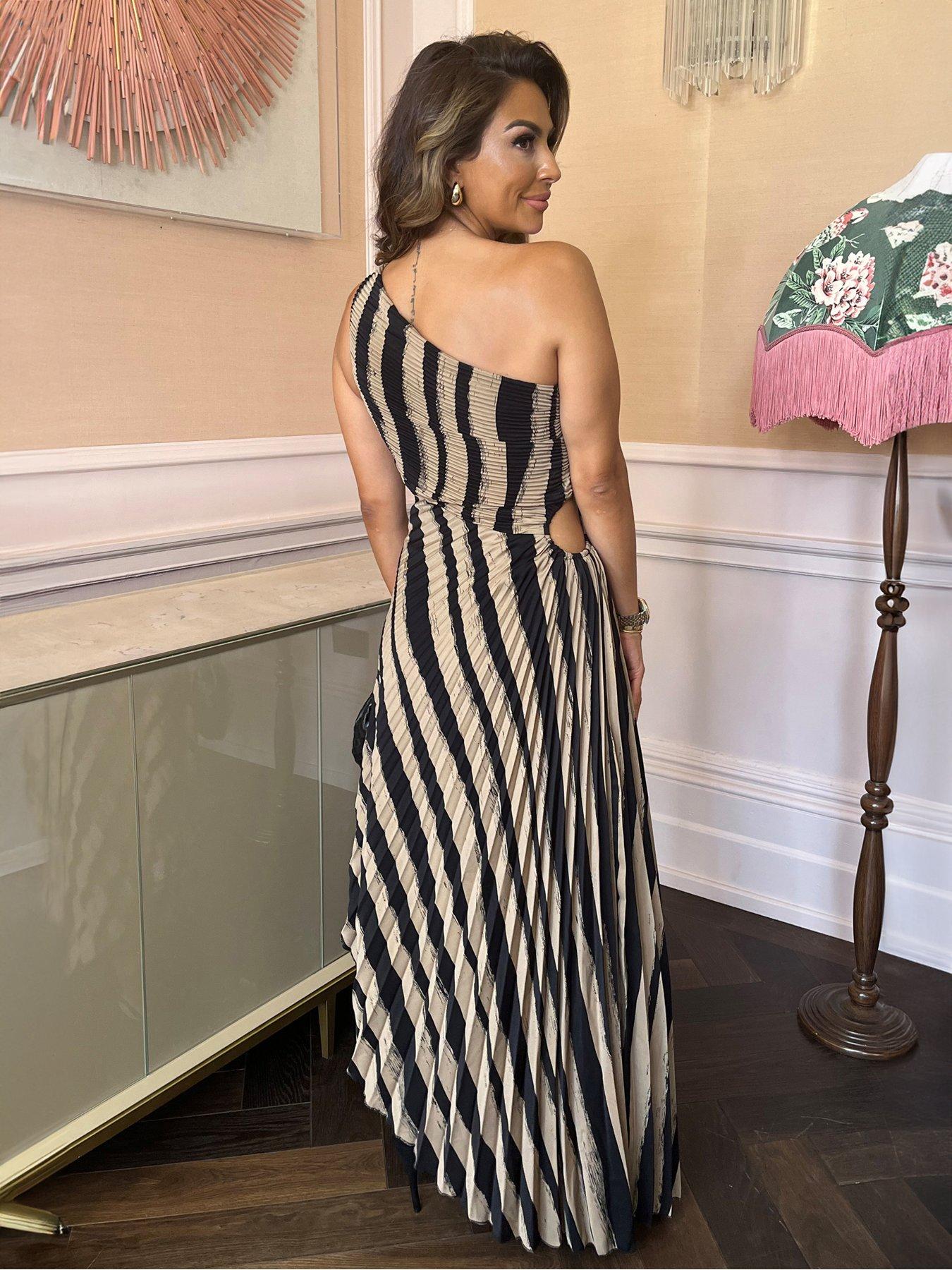 ax-paris-striped-print-one-shoulder-pleated-midi-dress-beigestillFront