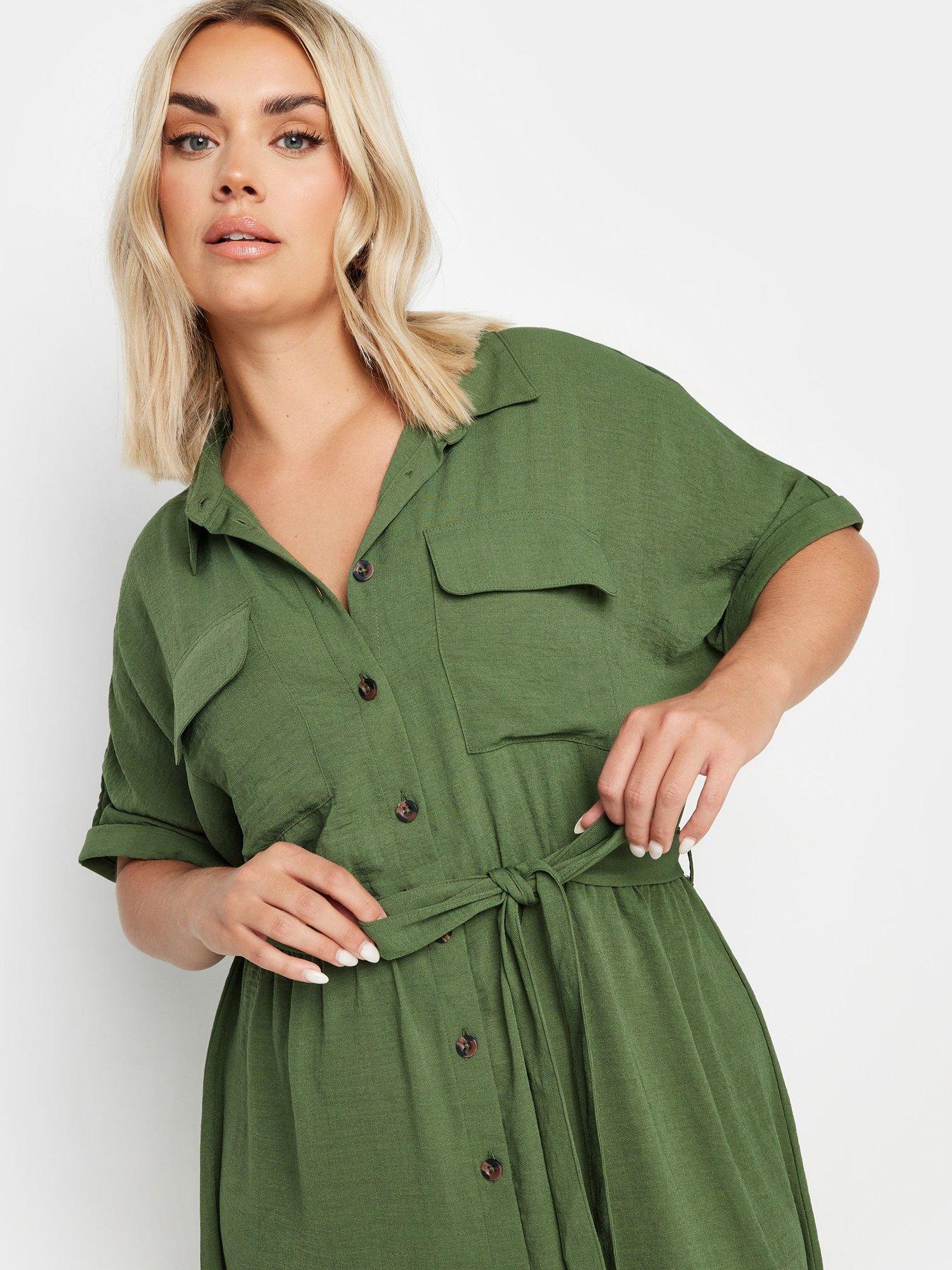 yours-curve-utility-airflow-dress-greenoutfit