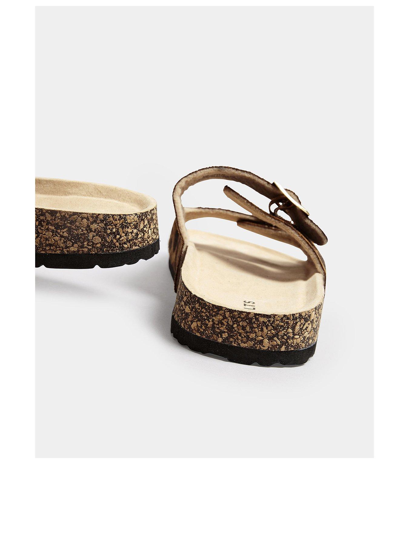 yours-extra-wide-fit-leopard-footbed-sandalsback