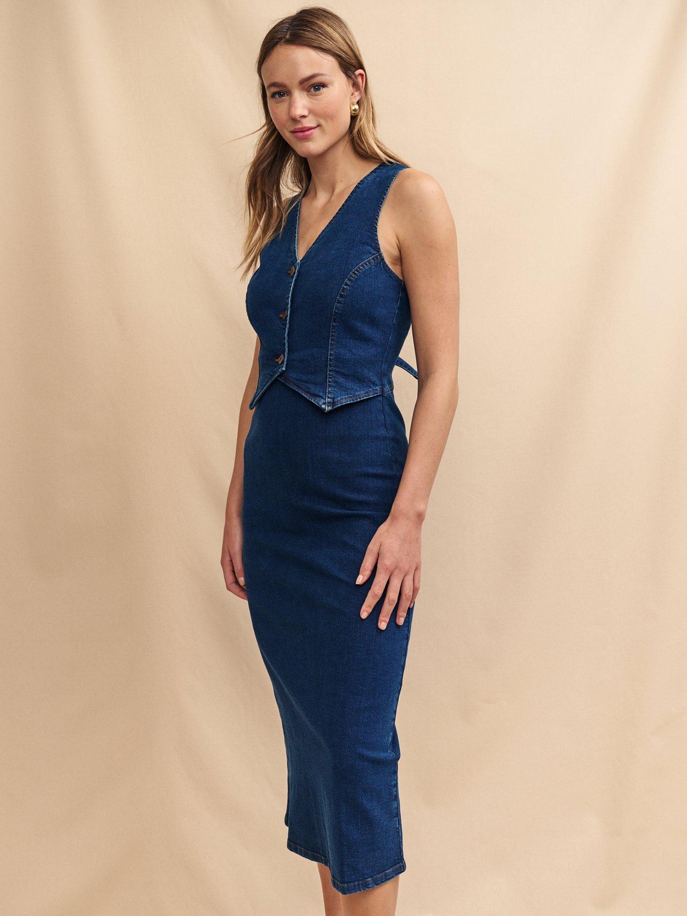 nobodys-child-lambeth-denim-waistcoat-dress-bluedetail