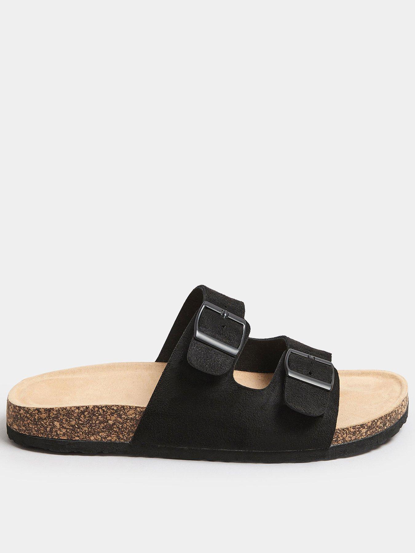 long-tall-sally-buckle-footbed-sandals-black