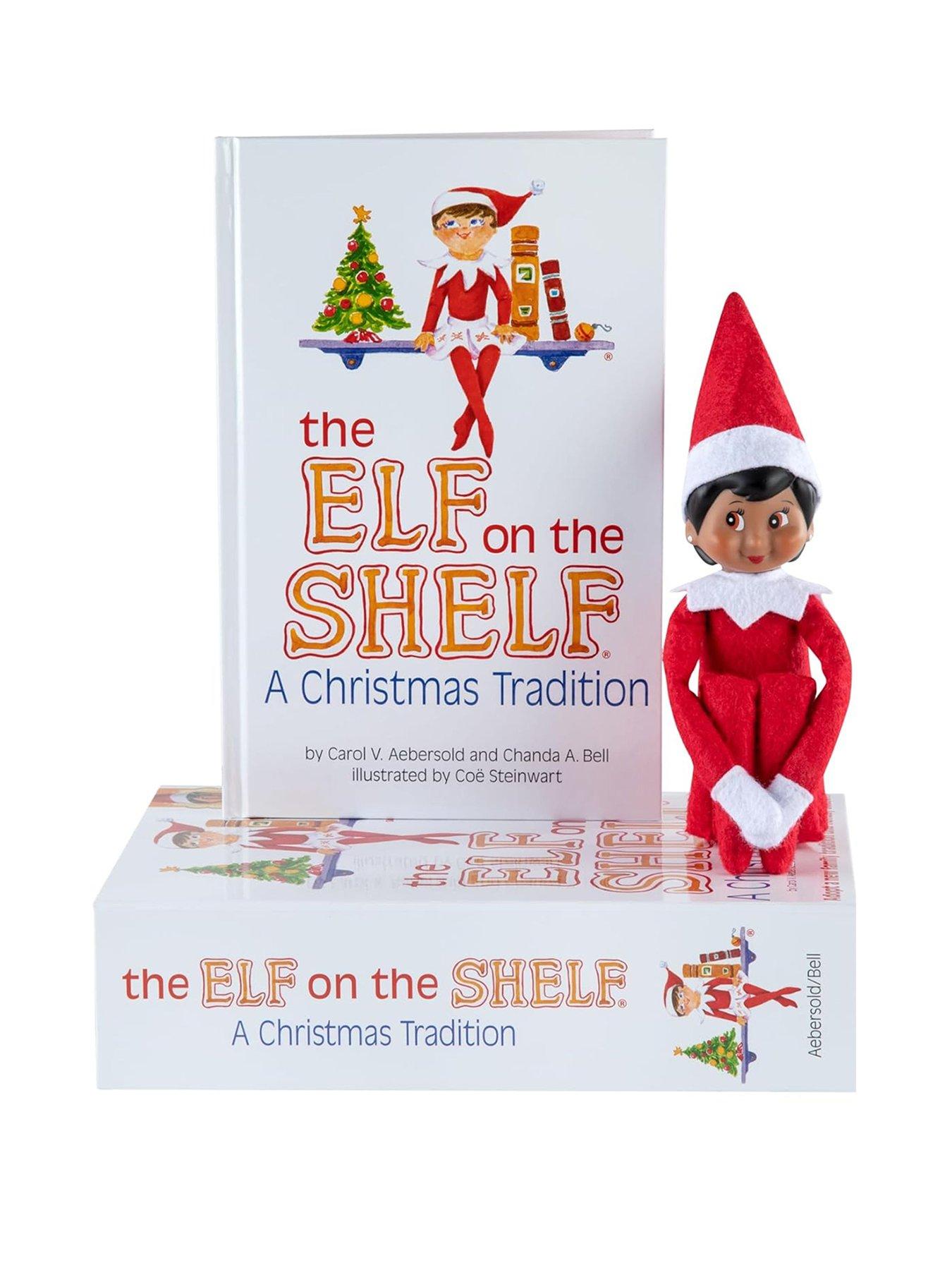 The Elf on the Shelf Christmas Tradition - Girl Brown Eyes