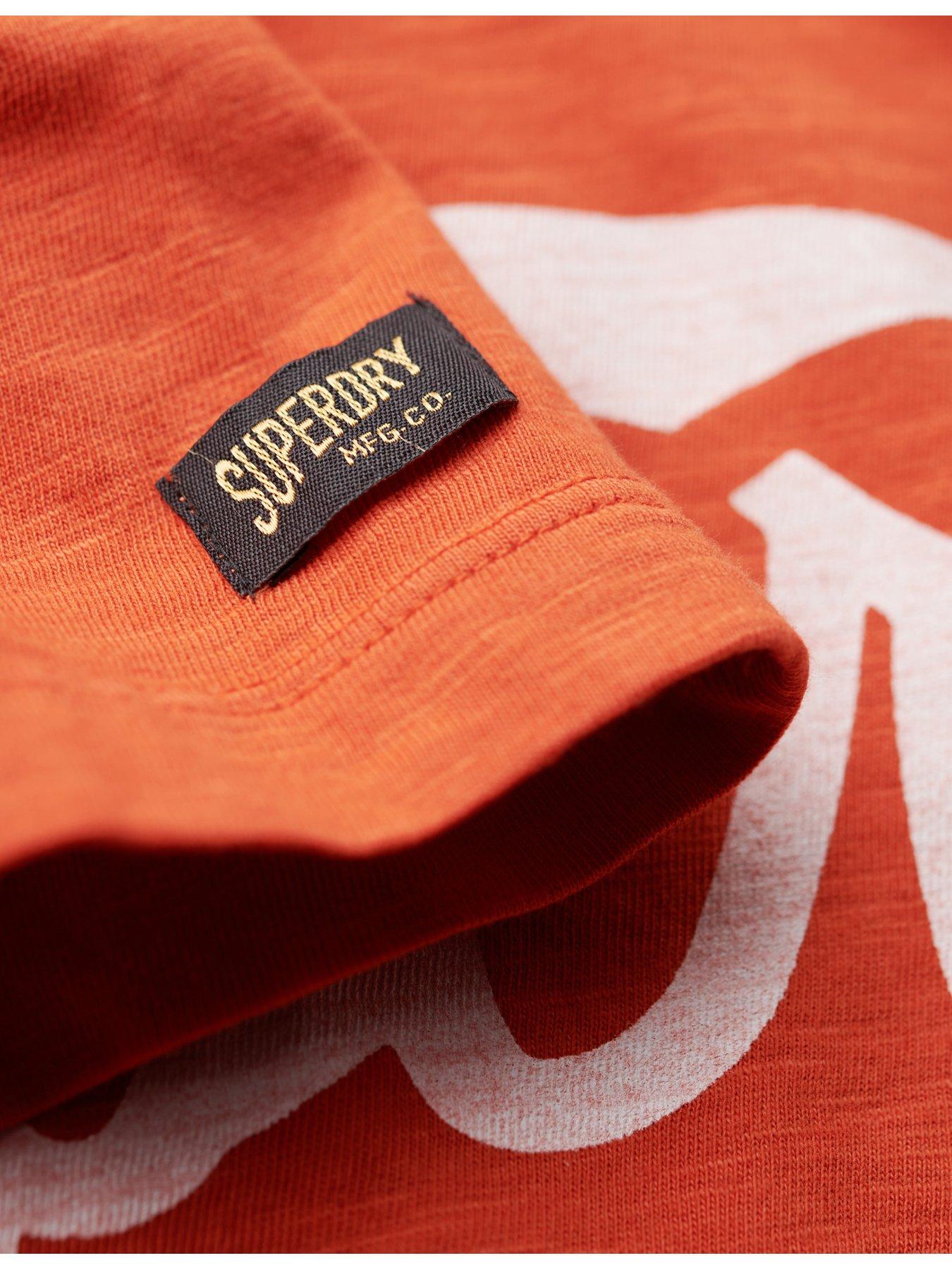 superdry-superdry-copper-label-script-logo-t-shirt-orangeoutfit