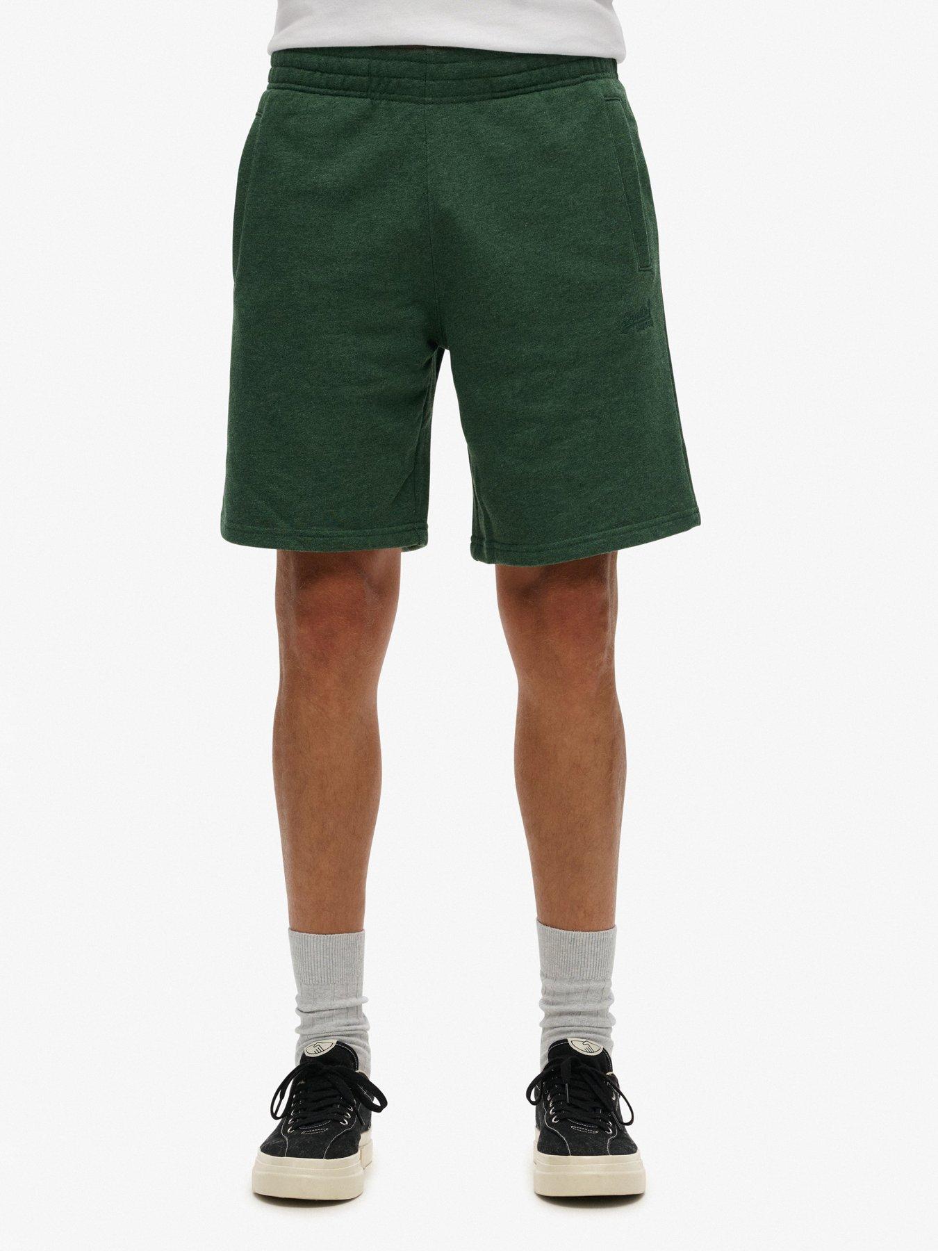 Image 1 of 3 of Superdry Superdry Essential Logo Jersey Shorts - Green