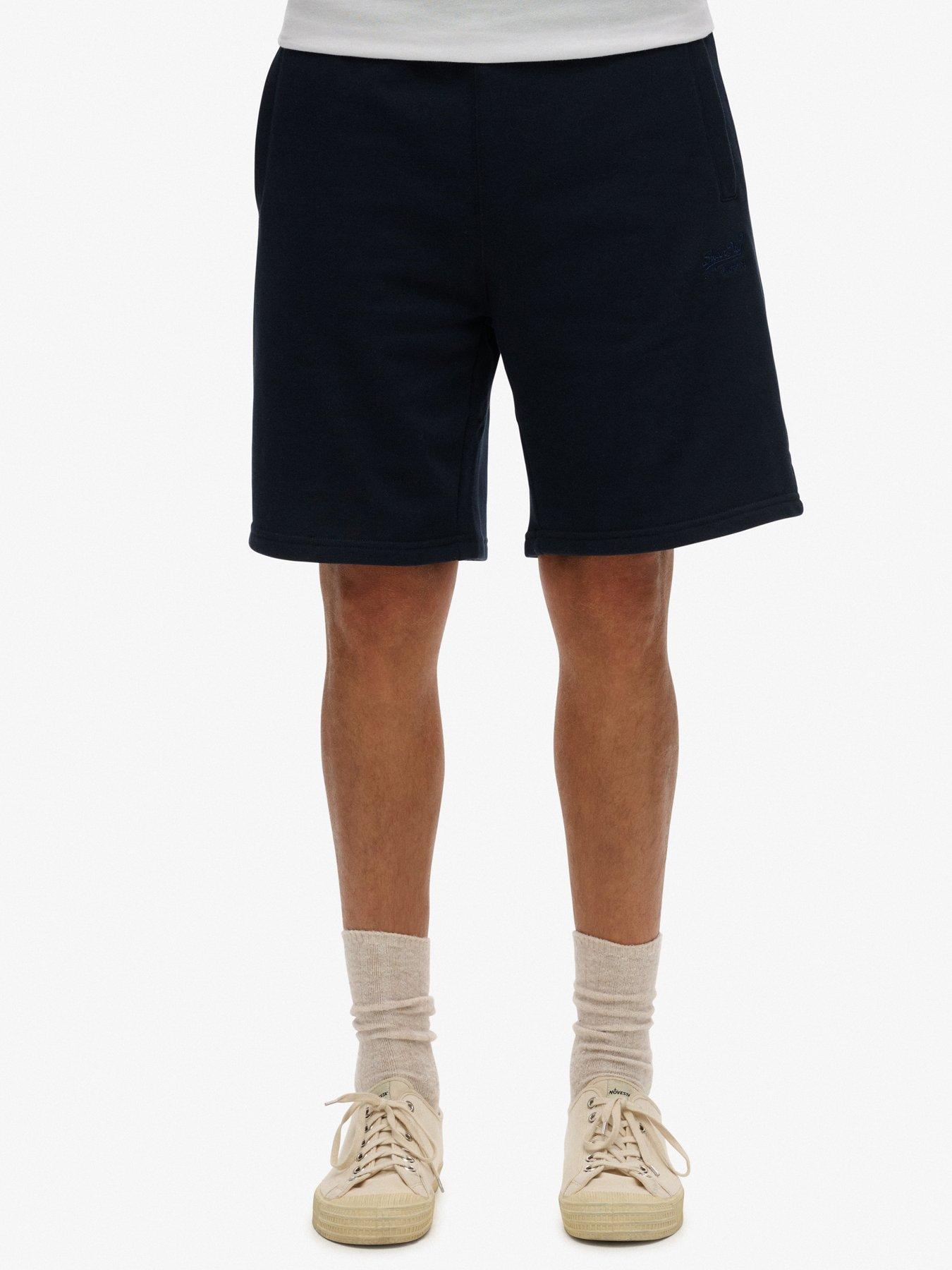 undefined Superdry Essential Logo Jersey Shorts - Navy