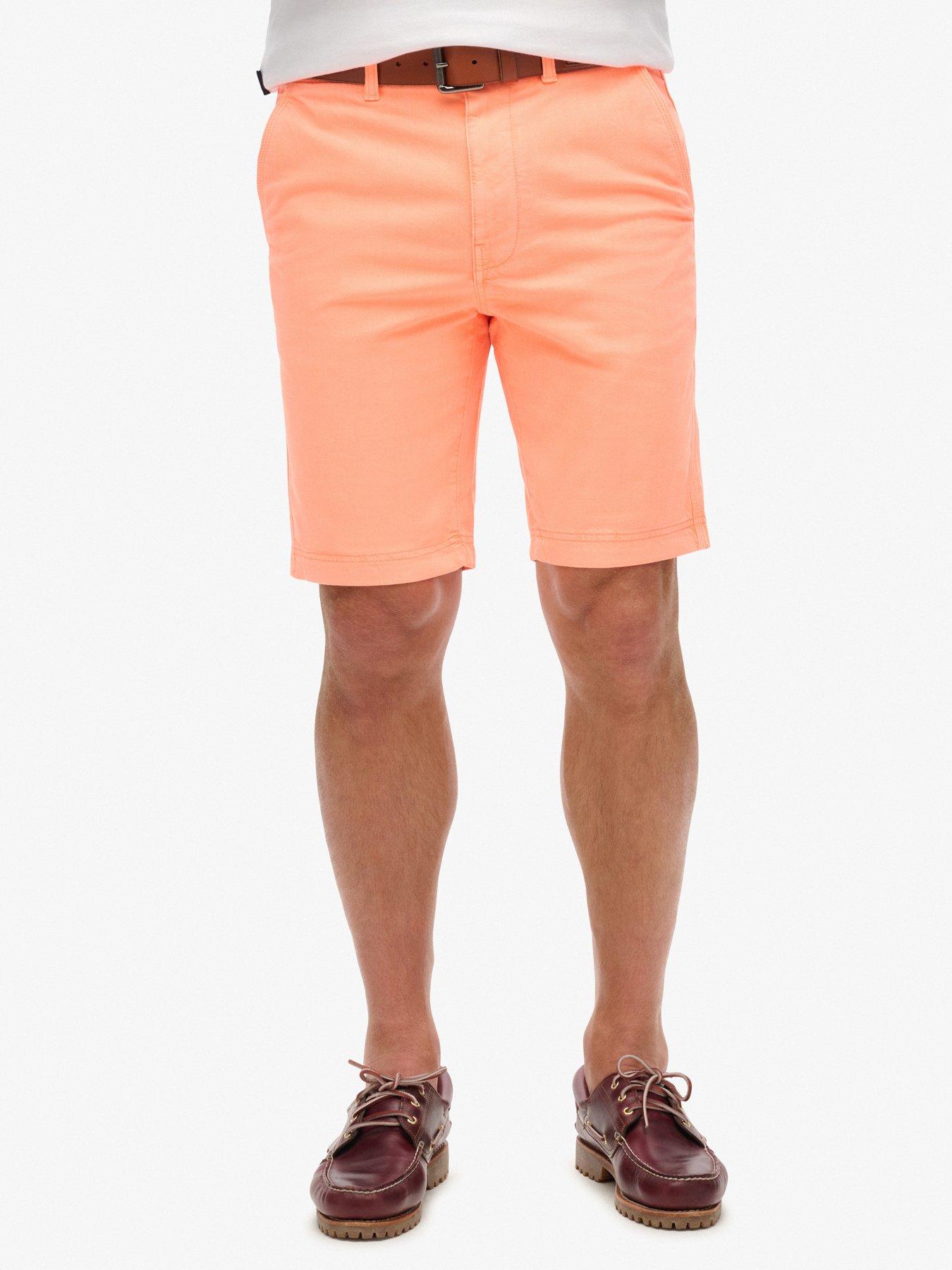 Image 1 of 5 of Superdry Superdry Vintage International Chino Shorts - Orange