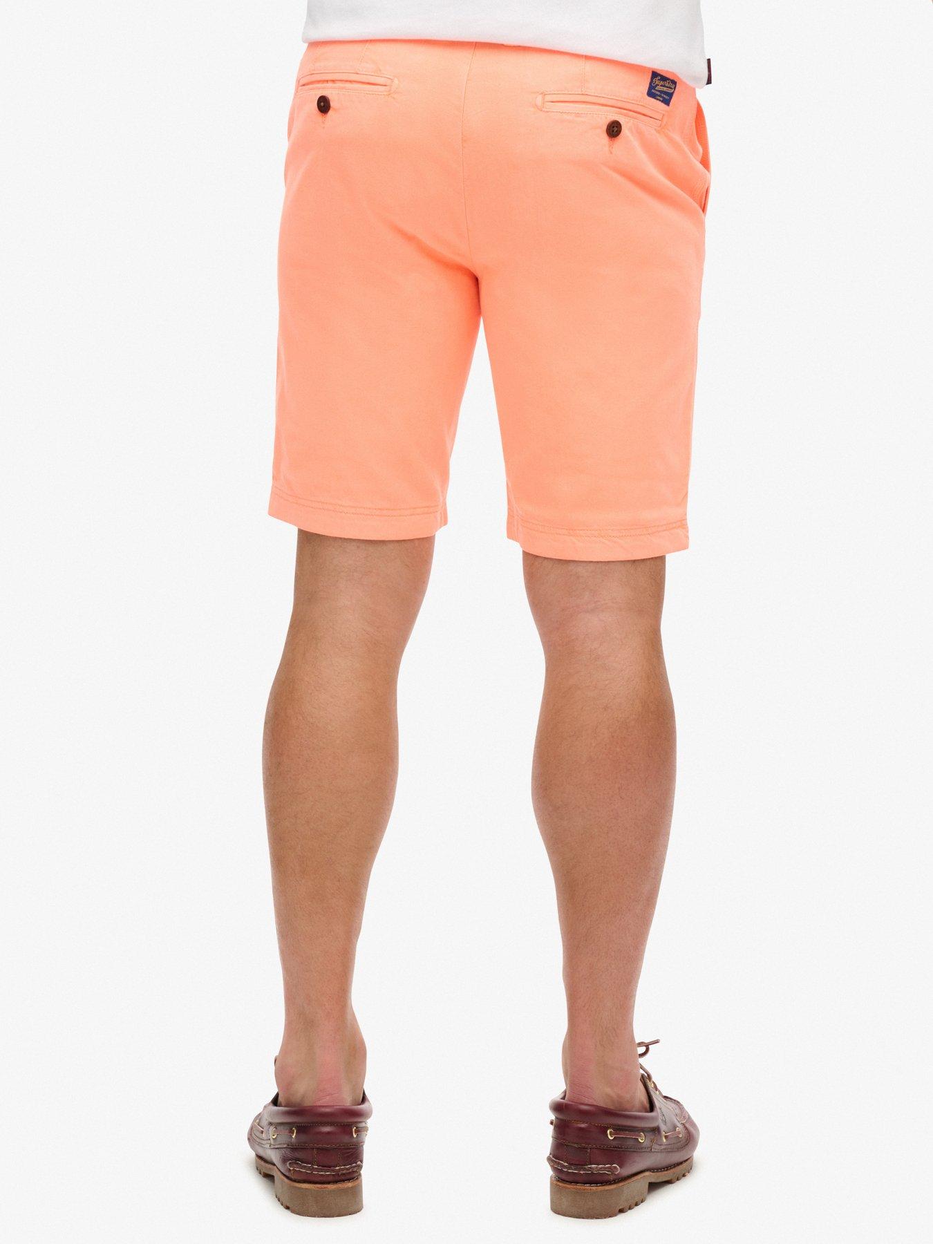 Image 2 of 5 of Superdry Superdry Vintage International Chino Shorts - Orange