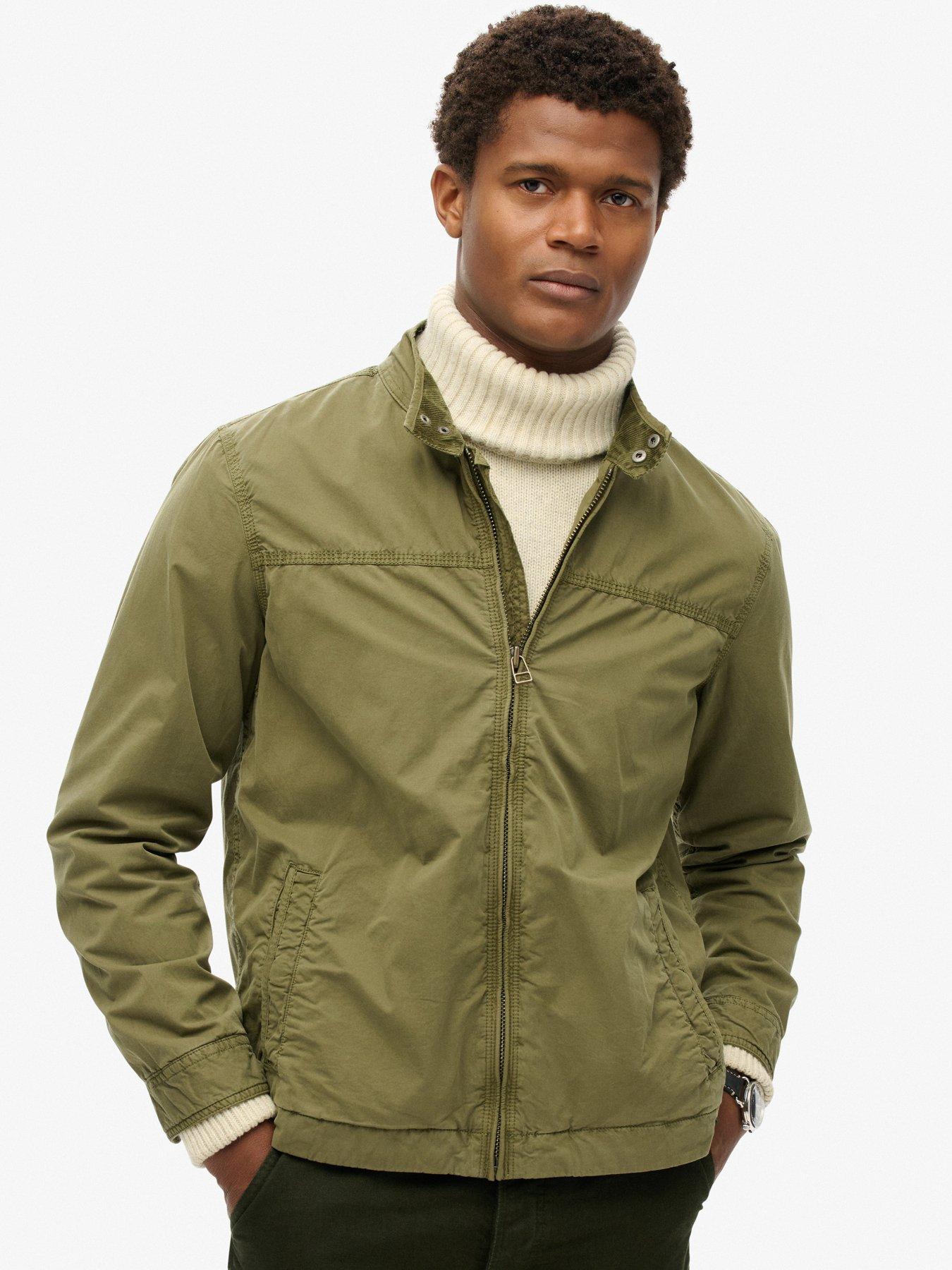 Khaki harrington hotsell