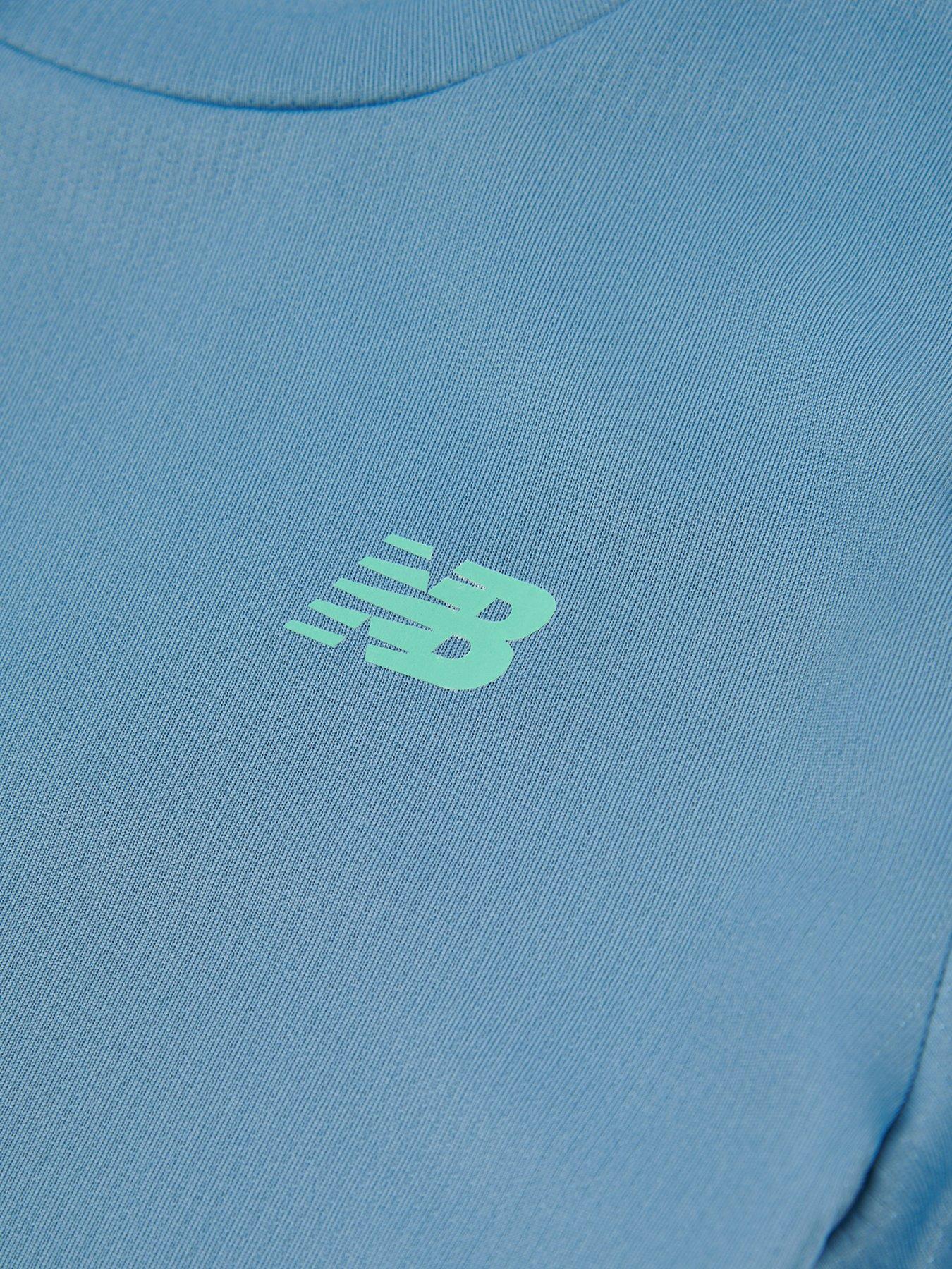 new-balance-junior-boys-athletic-short-sleeve-t-shirtnbsp--bluedetail