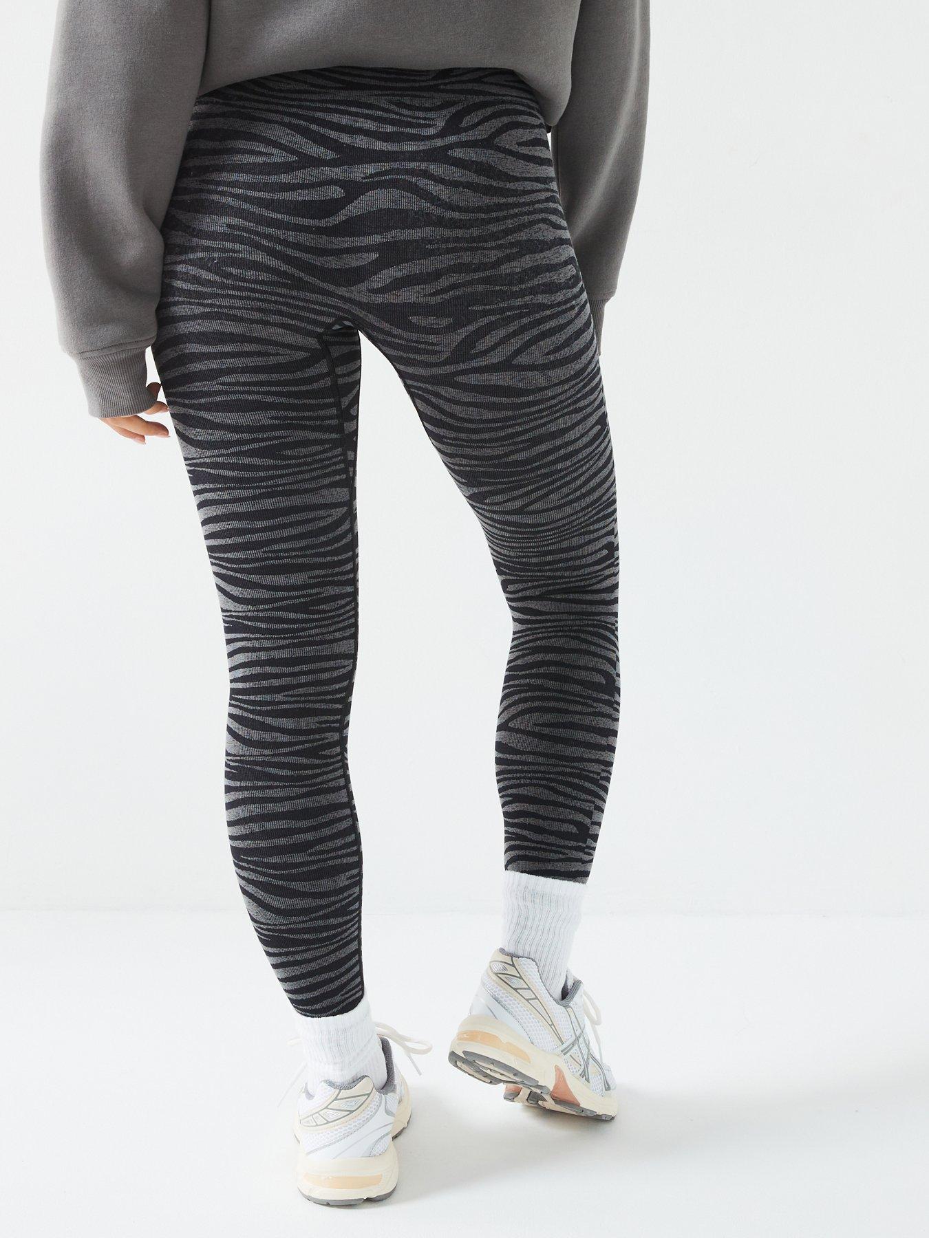 Image 2 of 4 of V by Very Zebra Ath Leisure Legging - Print