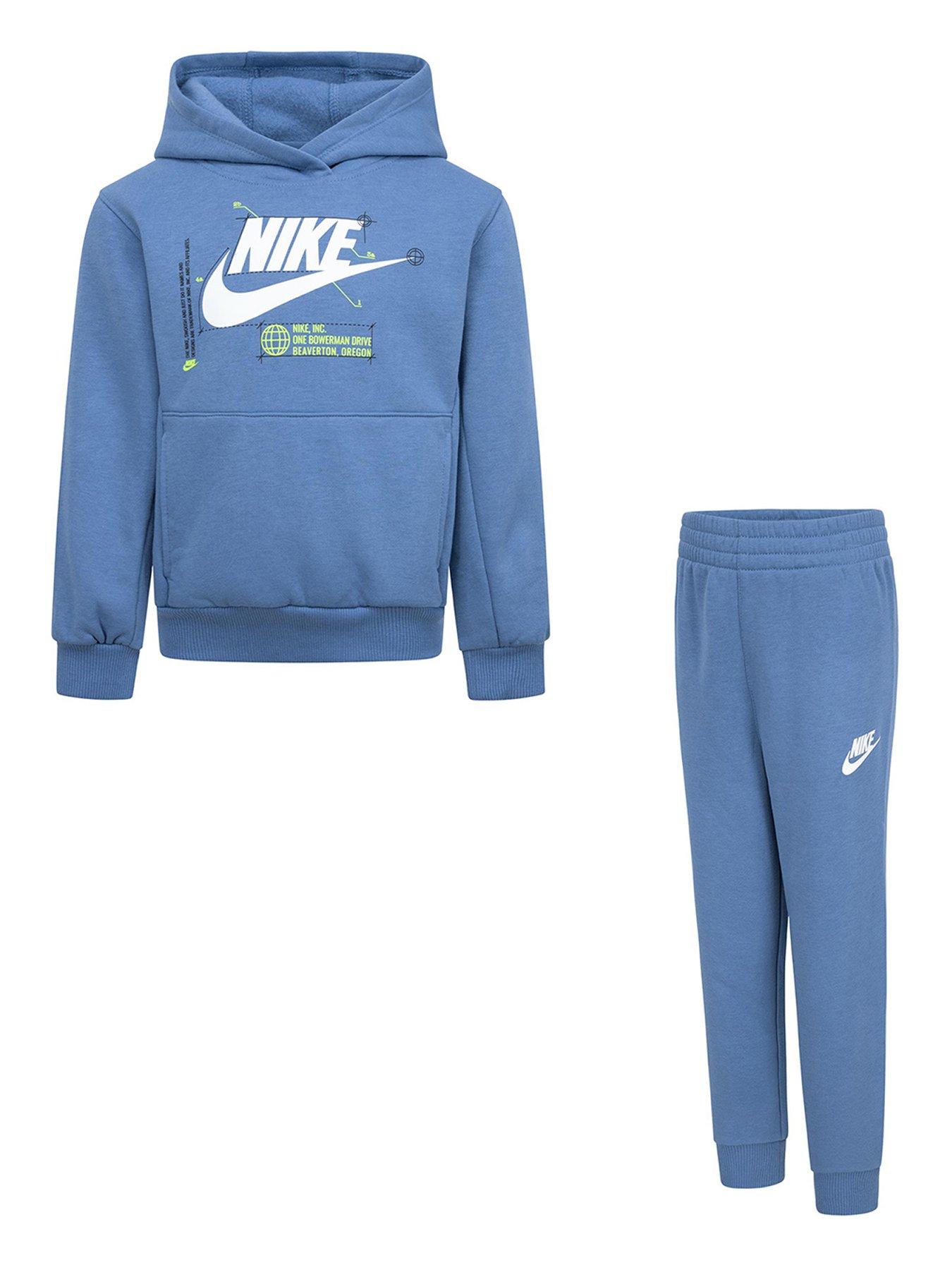 Boys nike jogging suits best sale