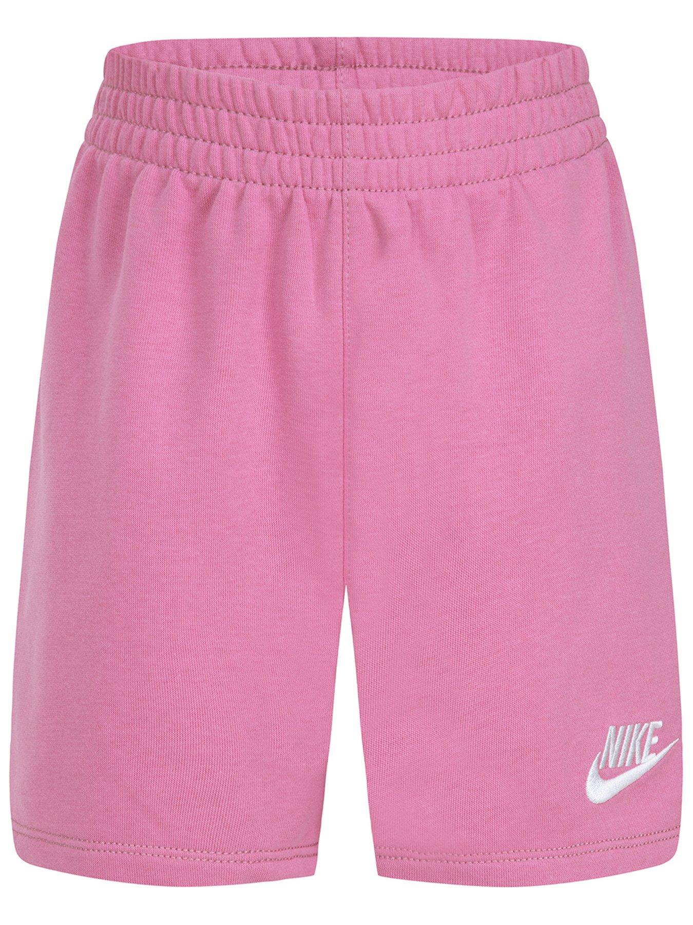 nike-younger-unisex-club-low-brand-read-knit-short-set-pinkoutfit