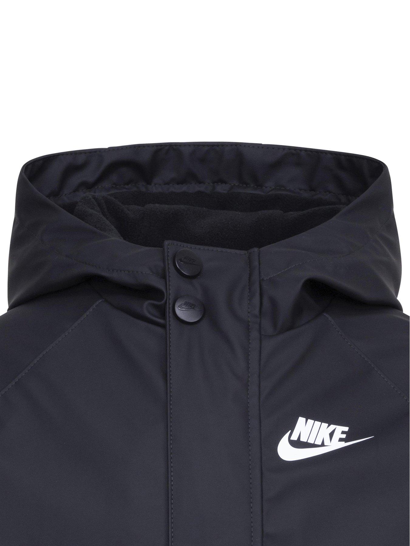 Younger Unisex Rain Jacket Black