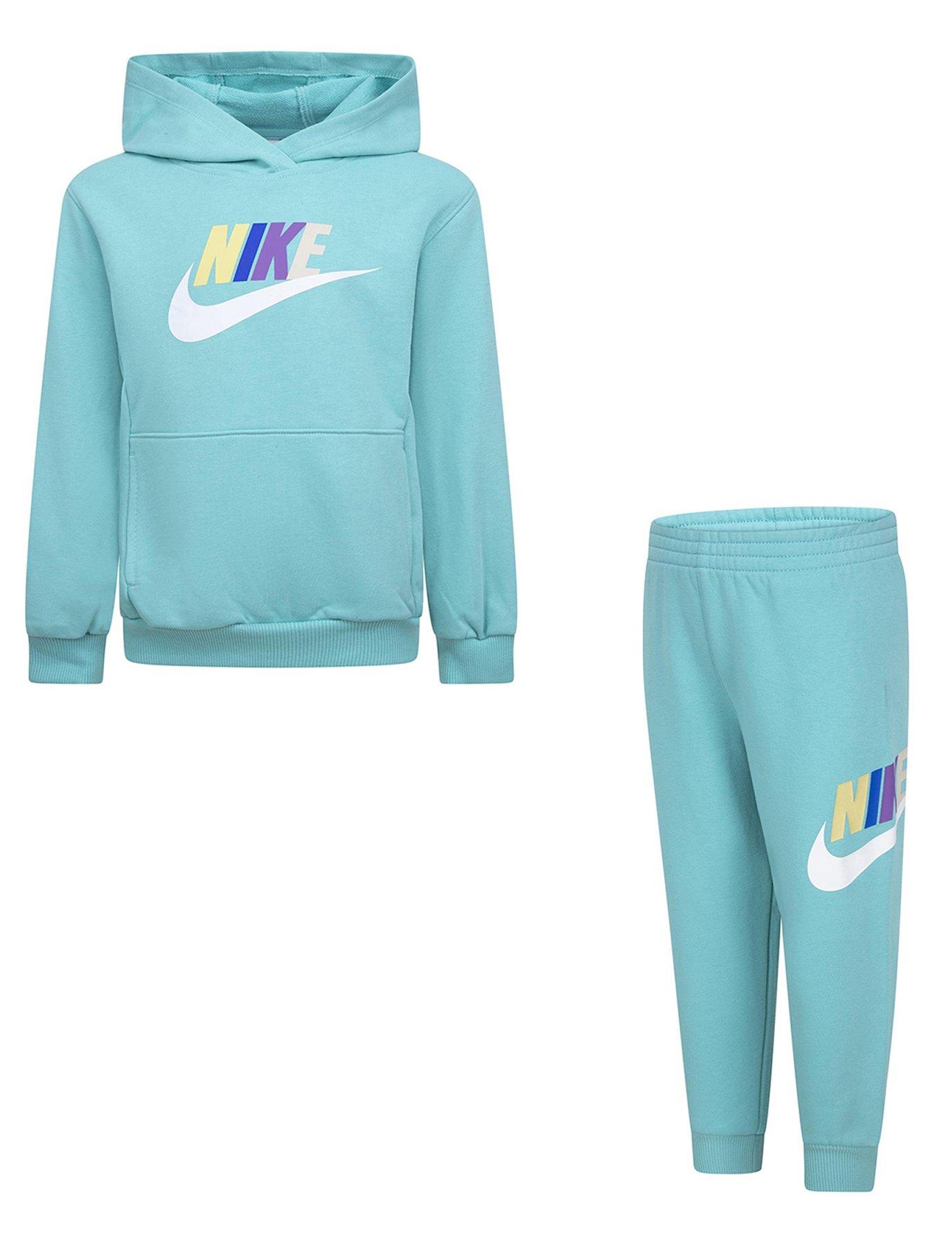 nike-younger-unisex-club-fleece-set-green