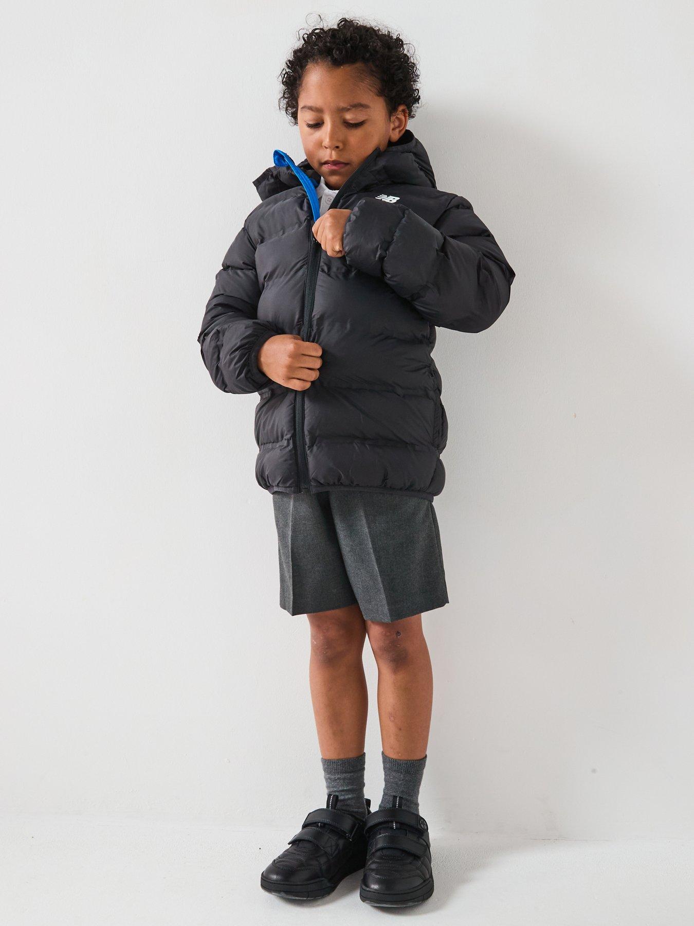 New Balance Kids Bond Quilted Jacket - Black