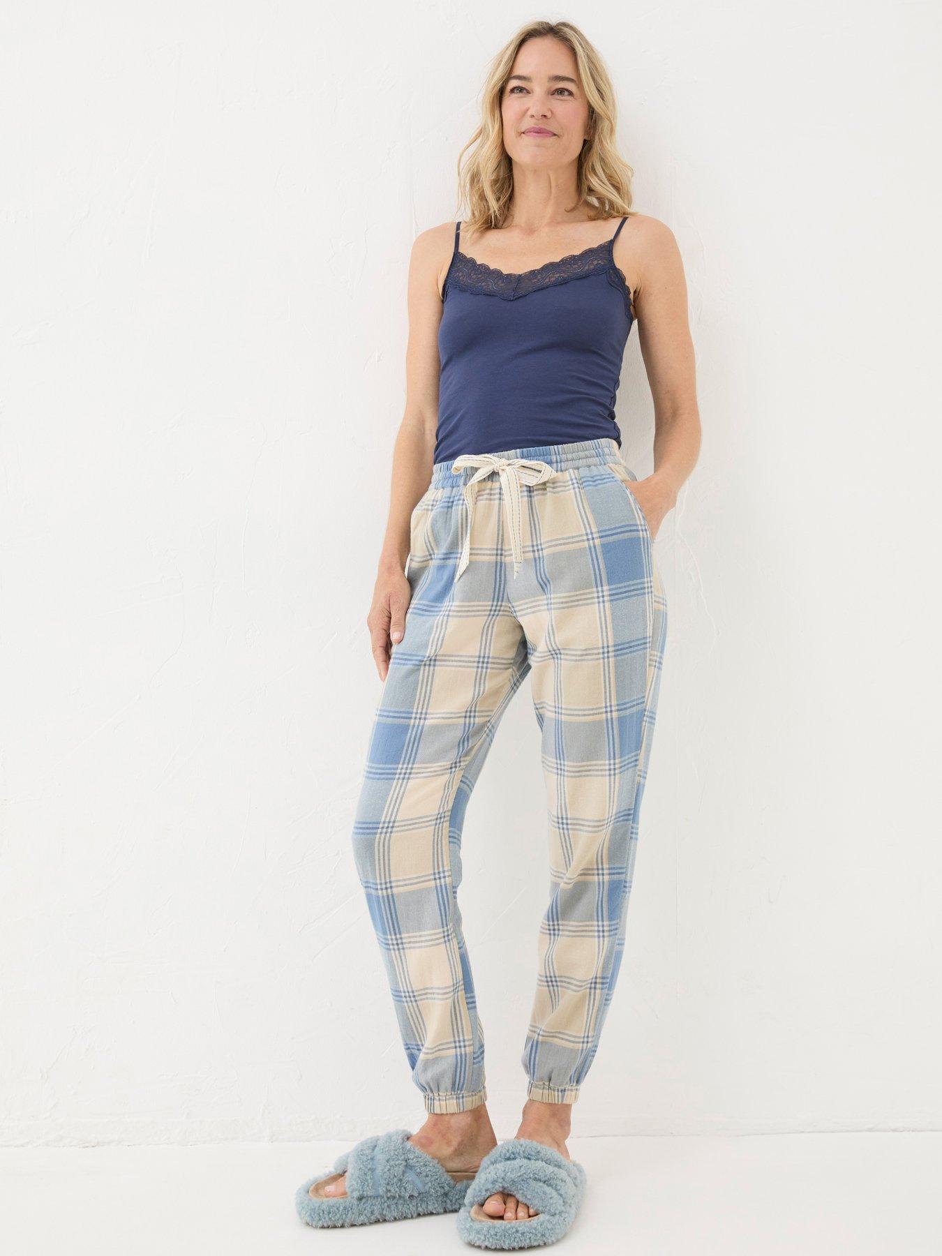 fatface-cora-check-pyjama-pant-whitefront