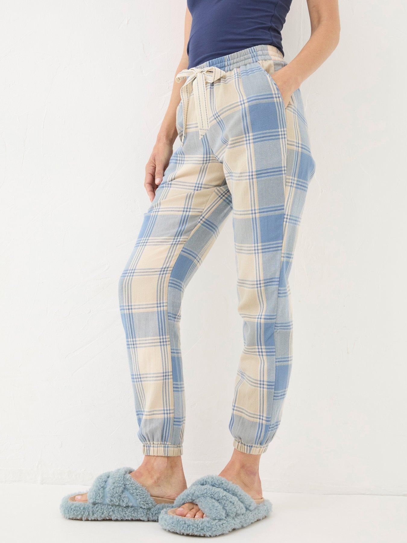 fatface-cora-check-pyjama-pant-whitedetail