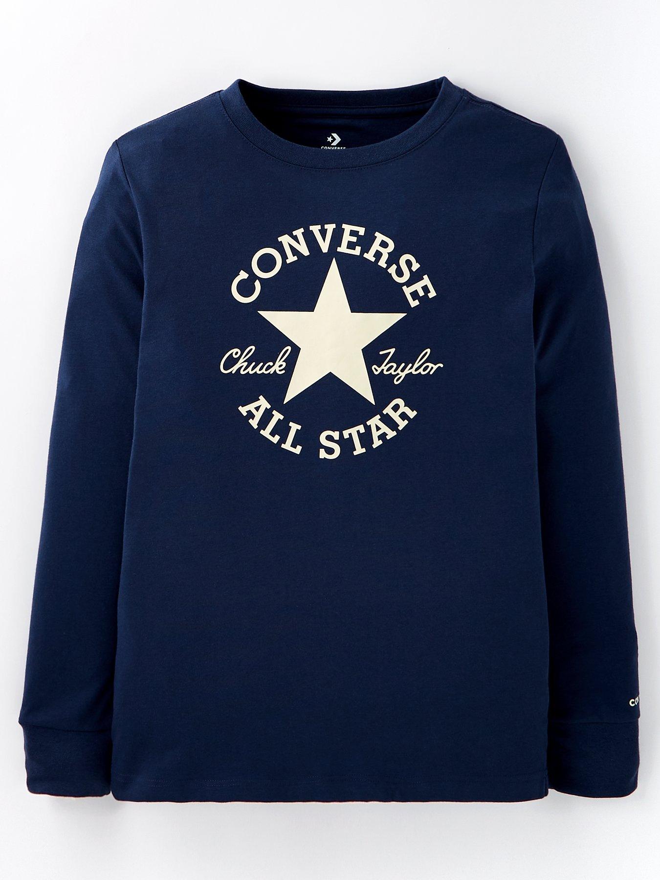 converse-older-boys-essentialsnbsplong-sleevenbspt-shirt-navy