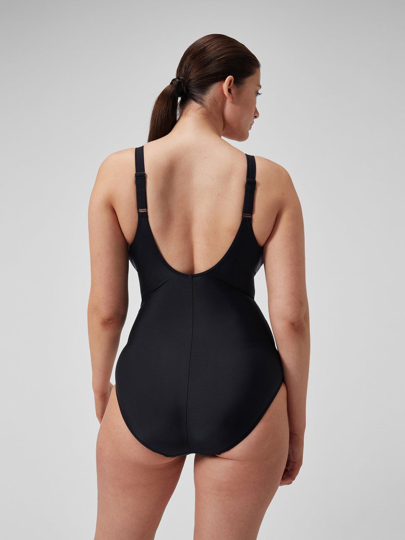 speedo-womens-shaping-cross-knot-1-piece-blackstillFront