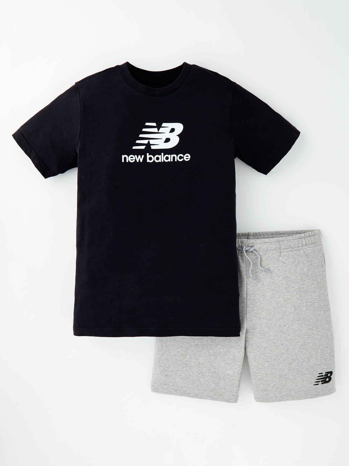 new-balance-kids-stacked-logo-tee-lb-short-set-black