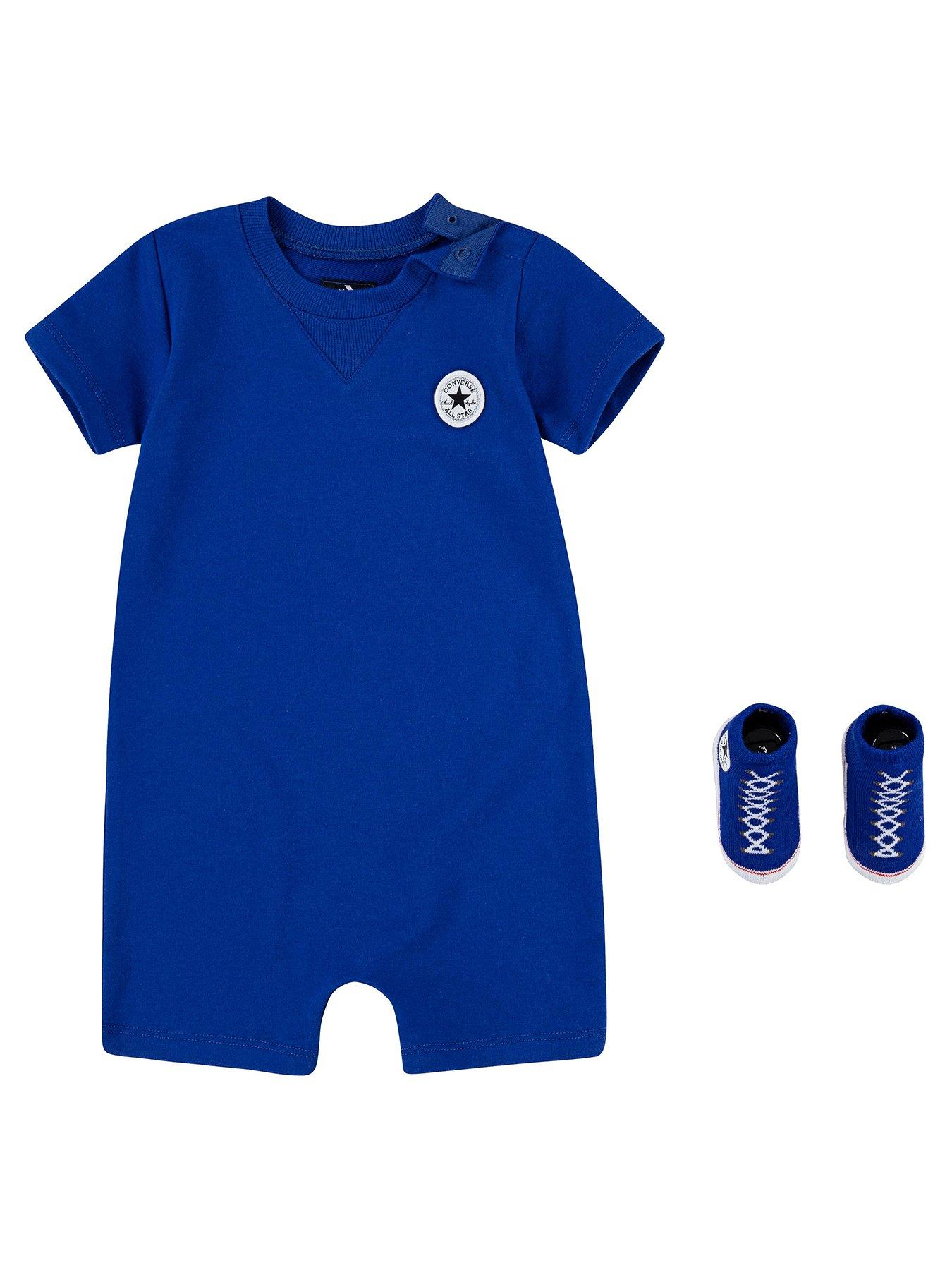 converse-baby-boys-little-chuck-romper-suitnbspandnbspsocks-set-blue