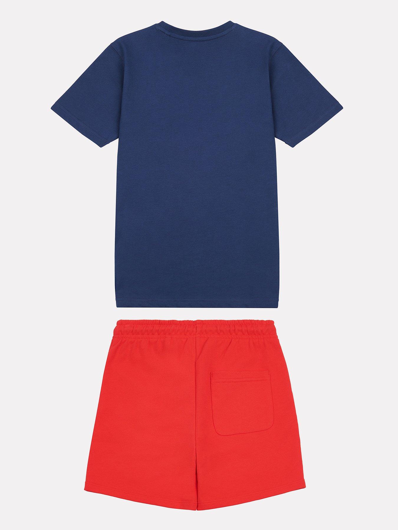 new-balance-kids-stacked-logo-tee-lb-short-set-redback