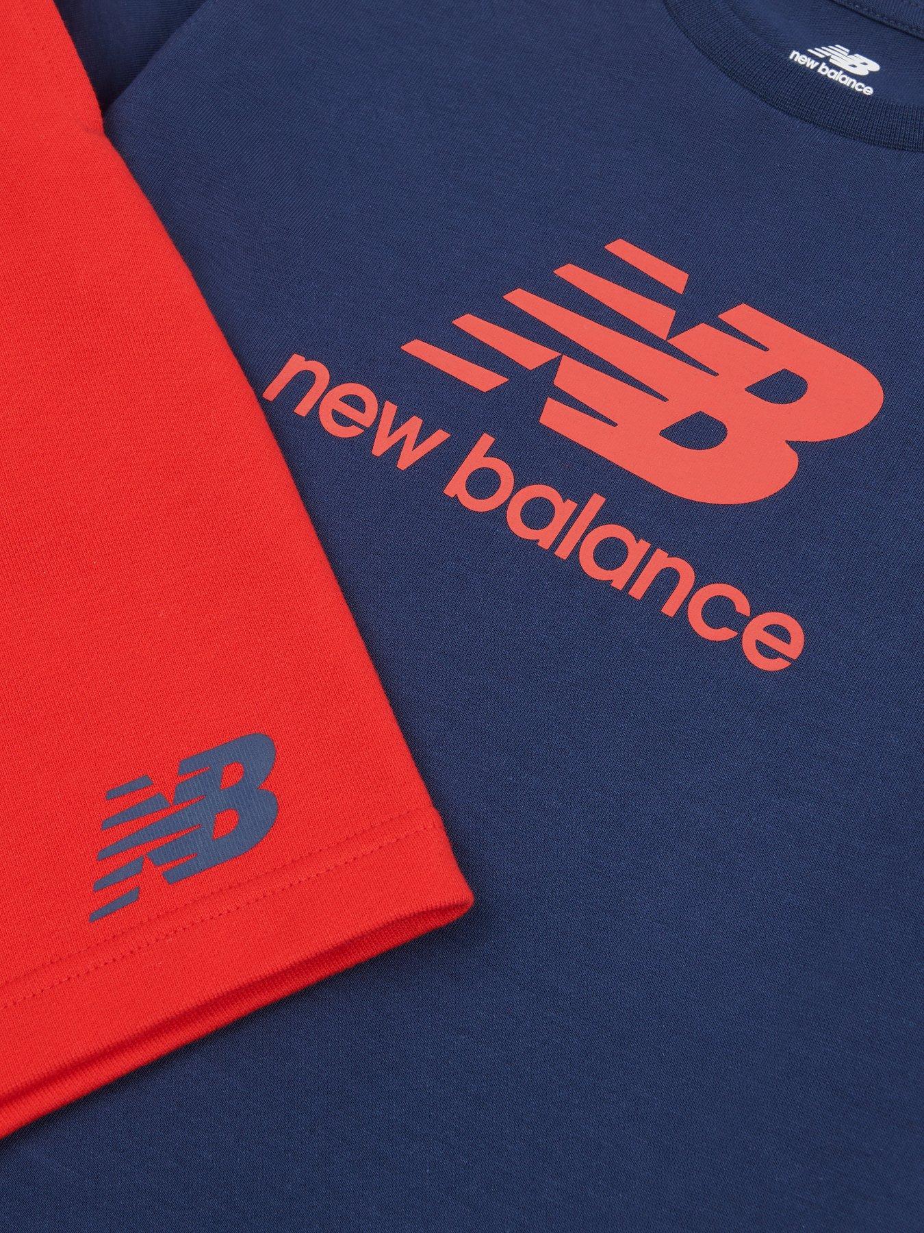 new-balance-kids-stacked-logo-tee-lb-short-set-redoutfit