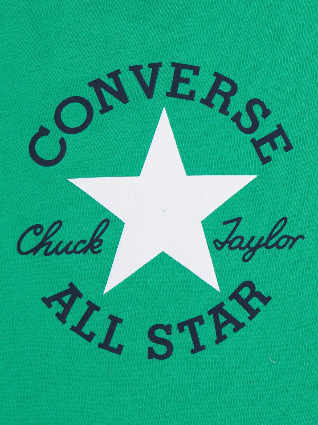 Image 3 of 4 of Converse Younger Boys Dissected Chuck Patch T-shirt and Joggers Set - Navy