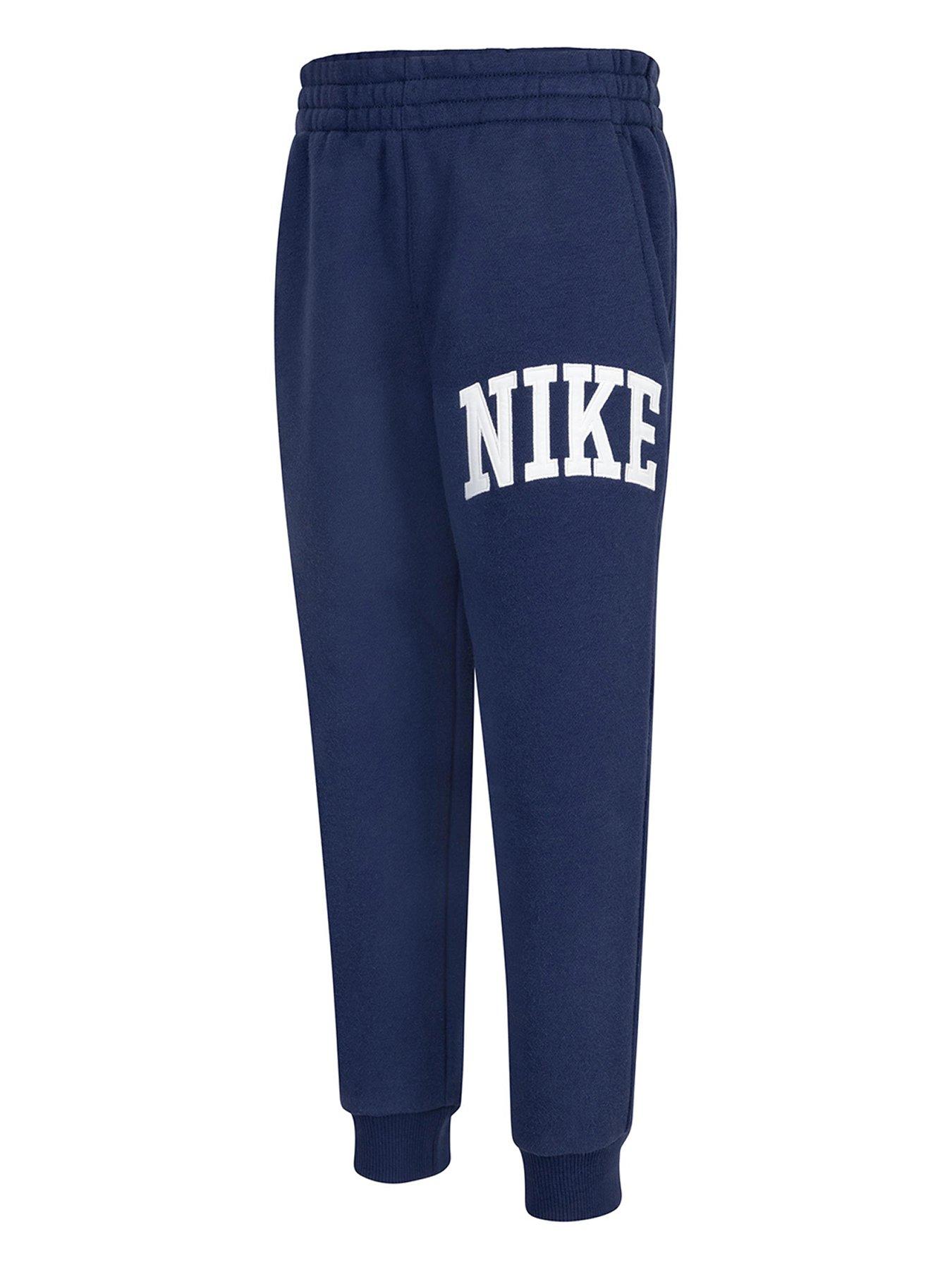 Boys nike navy joggers sale