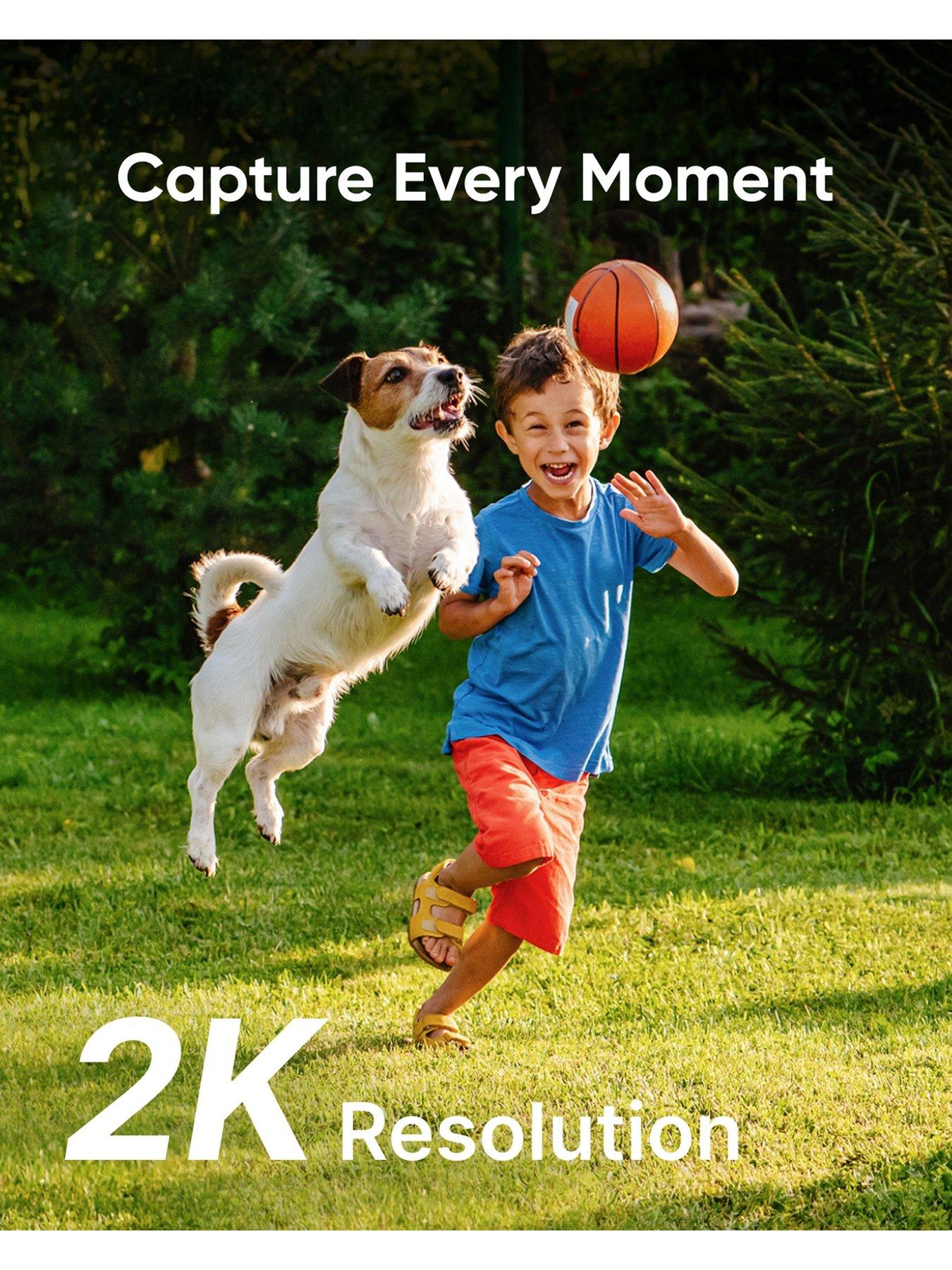 Image 3 of 7 of Eufy SoloCam C210 2K Camera with Solar Panel, No Monthly Fee, Human Detection, Two-Way Audio