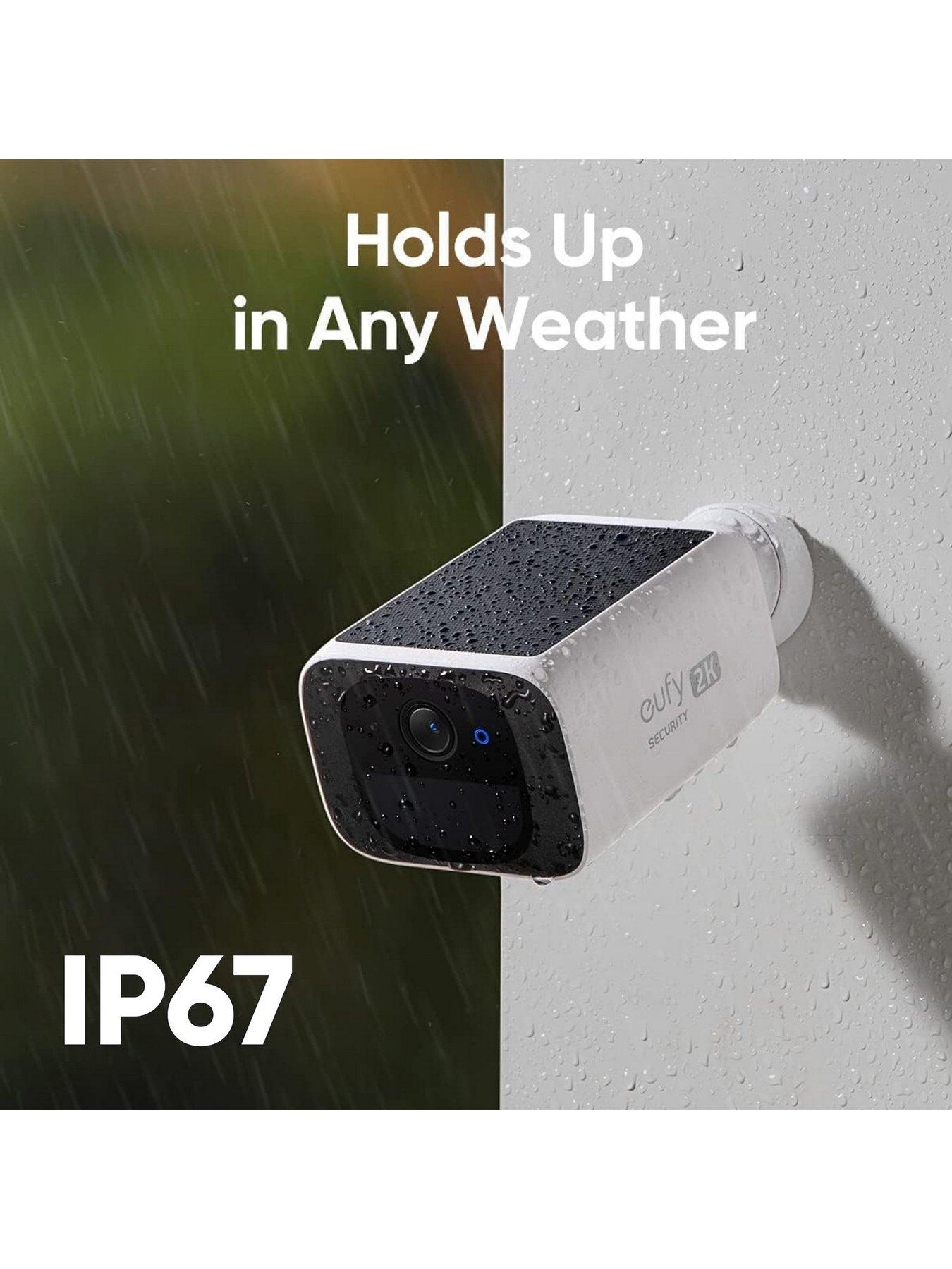 Eufy SoloCam S220 2K Solar Camera 2-Pack with No Monthly Fee