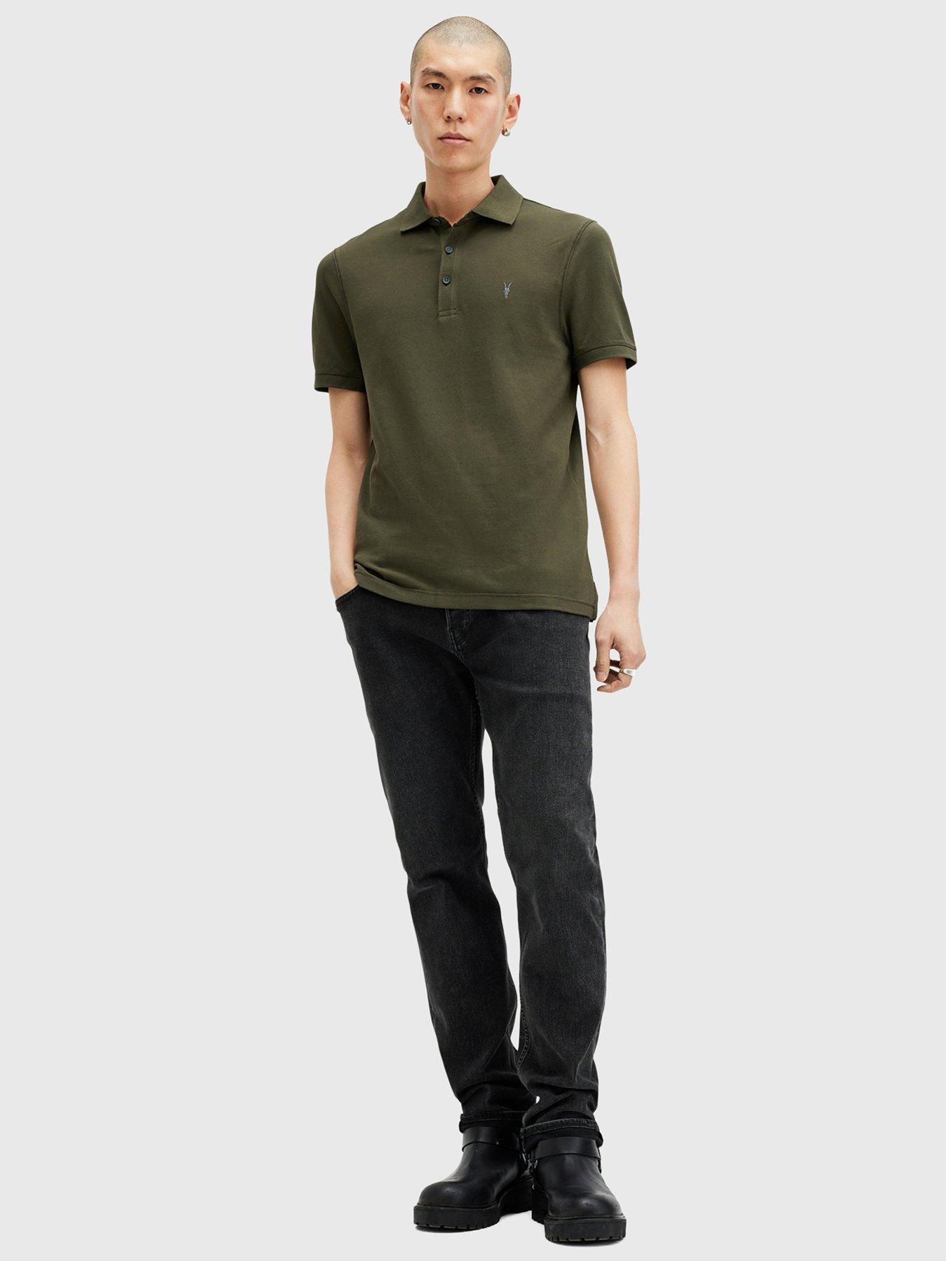 allsaints-allsaints-reform-polo-shirt-greenoutfit