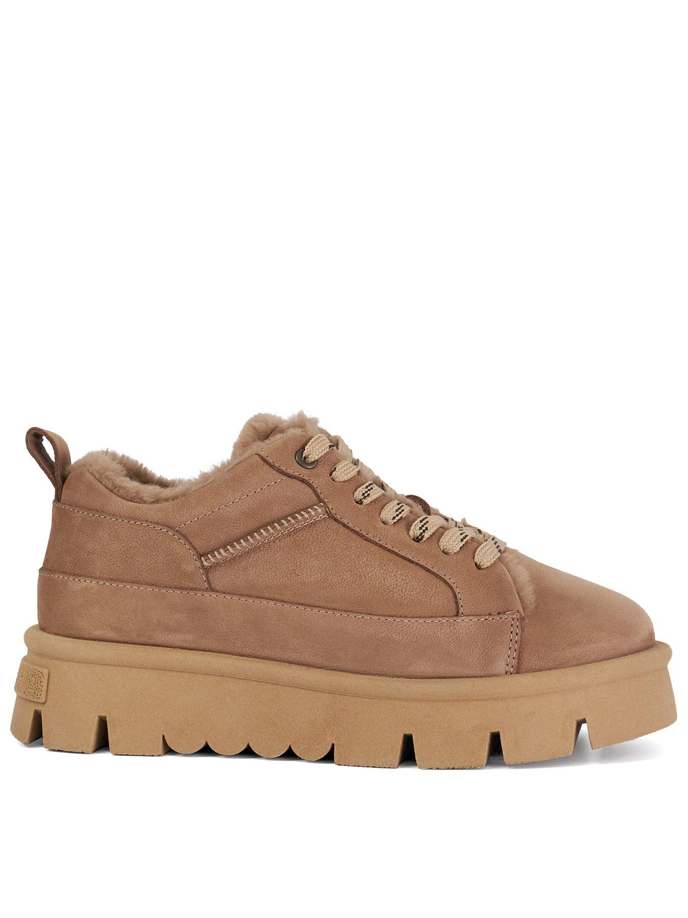 dune-london-estha-chunky-trainer-brown