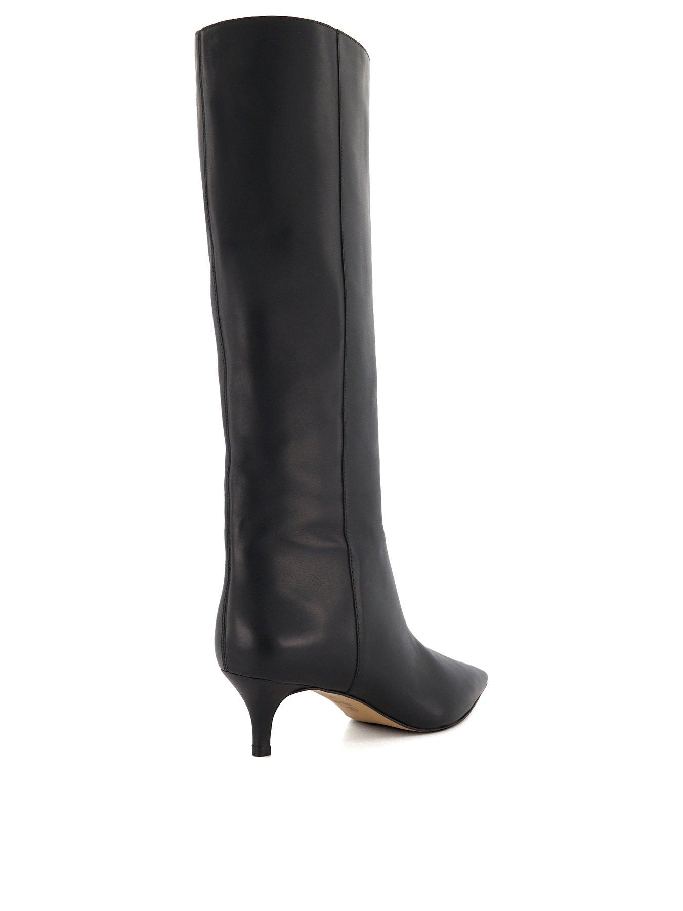 dune-london-wide-fit-smooth-knee-high-kitten-heel-boot-blackback