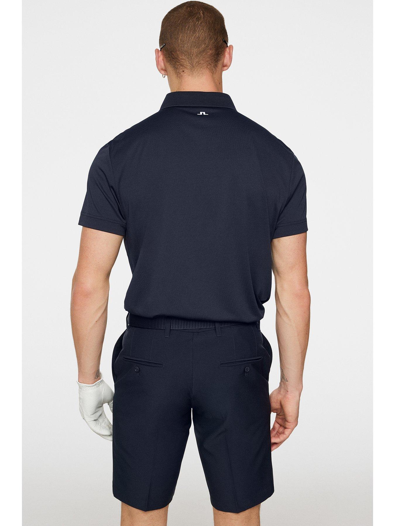 Image 2 of 5 of J LINDEBERG Mens Golf Wince Reg Fit Polo - Navy