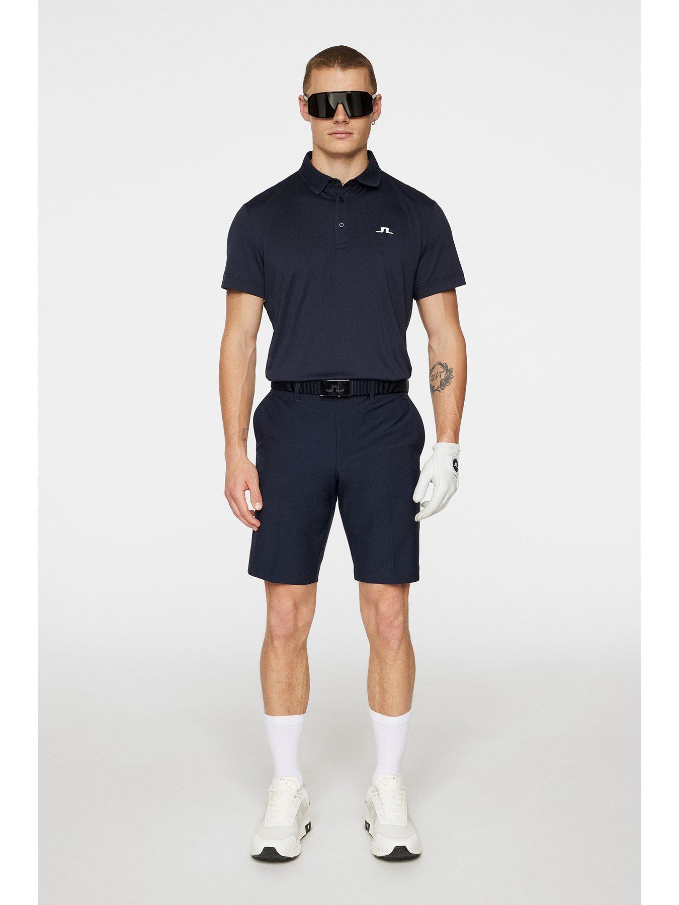 Image 3 of 5 of J LINDEBERG Mens Golf Wince Reg Fit Polo - Navy